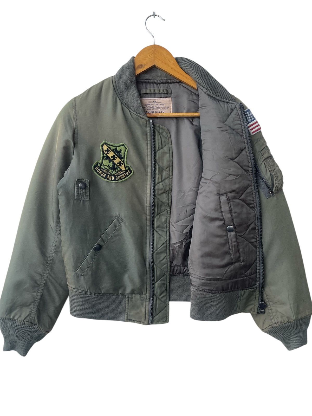 Avirex VINTAGE AVIREX LTD Mission Completed Bomber Jacket Size US S / EU 44-46 / 1 - 4 Thumbnail