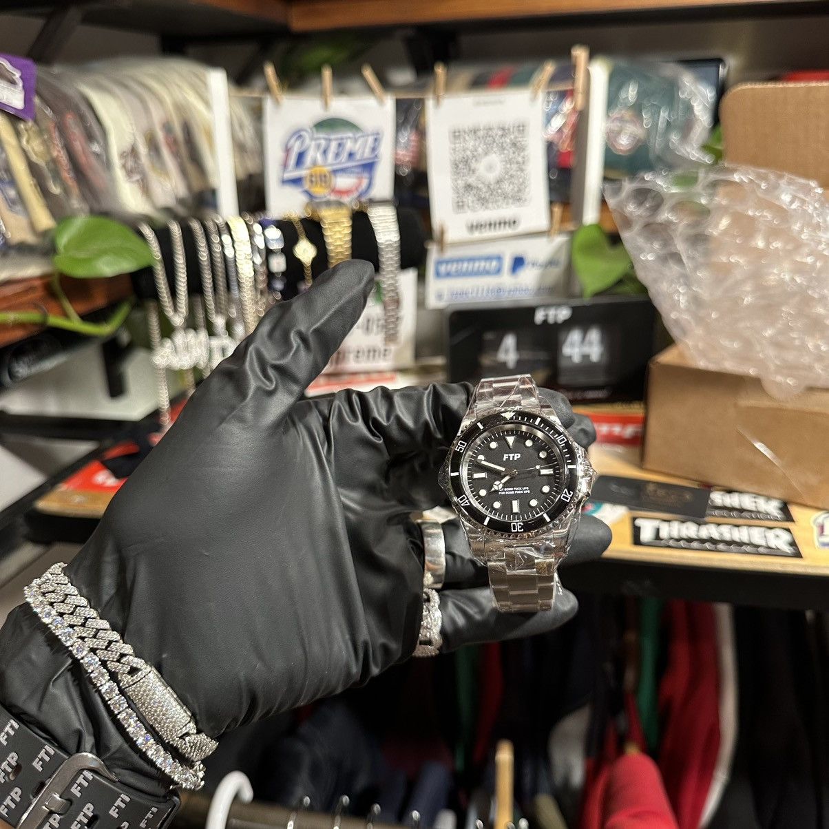 Fuck The Population FTP movement time piece 2025 bsfu ftp DS. Sealed Size ONE SIZE - 2 Thumbnail