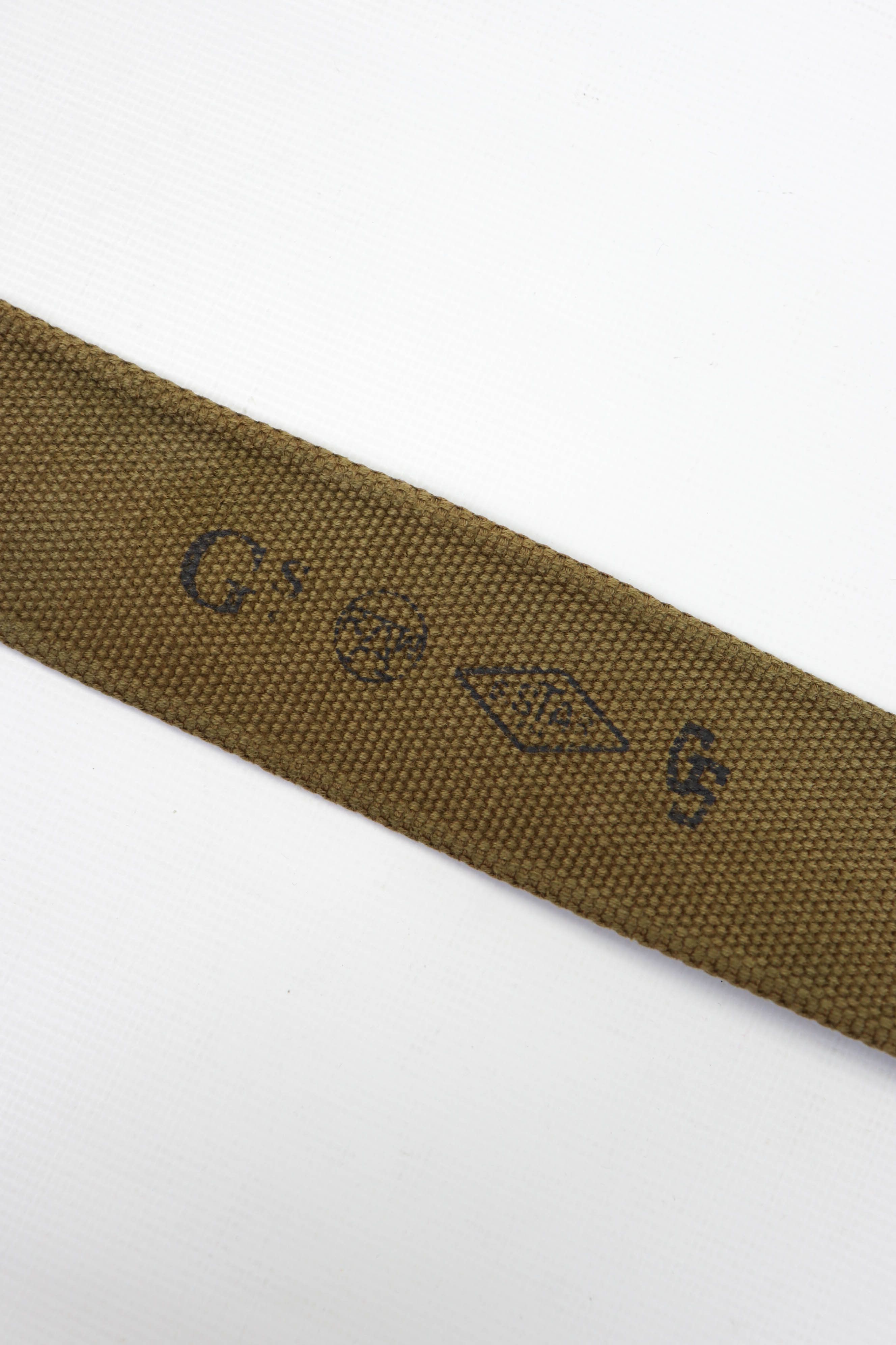 G-Star G-Star RAW Denim Vintage Canvas/Leather Split Belt Size ONE SIZE - 9 Thumbnail