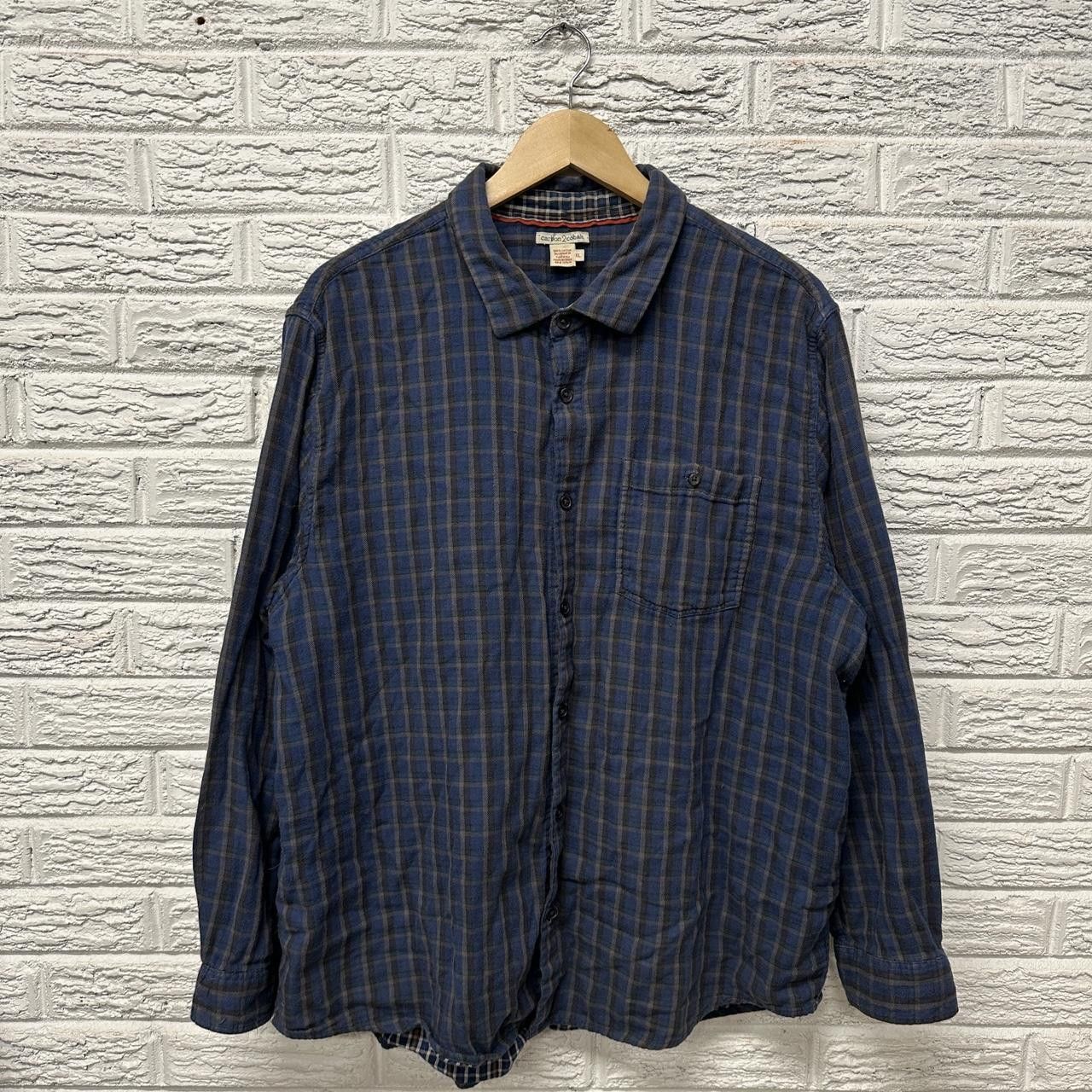 Vintage Carbon2Cobalt Button Up 100% Cotton Collared Shirt XL Size US XL / EU 56 / 4 - 2 Thumbnail