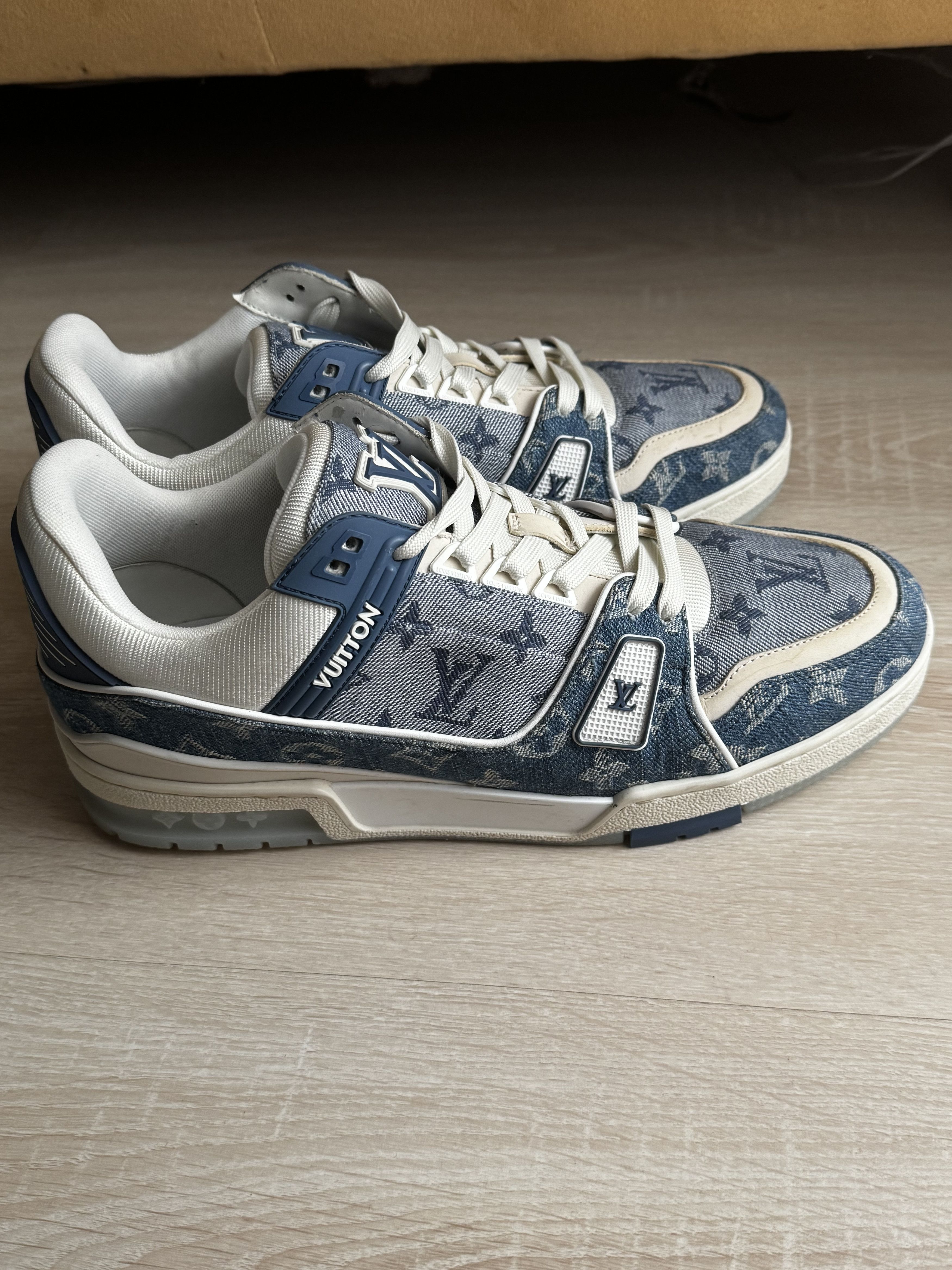 Louis Vuitton LV Trainer Leather Low Trainers Size US 8.5 / EU 41-42 - 2 Thumbnail