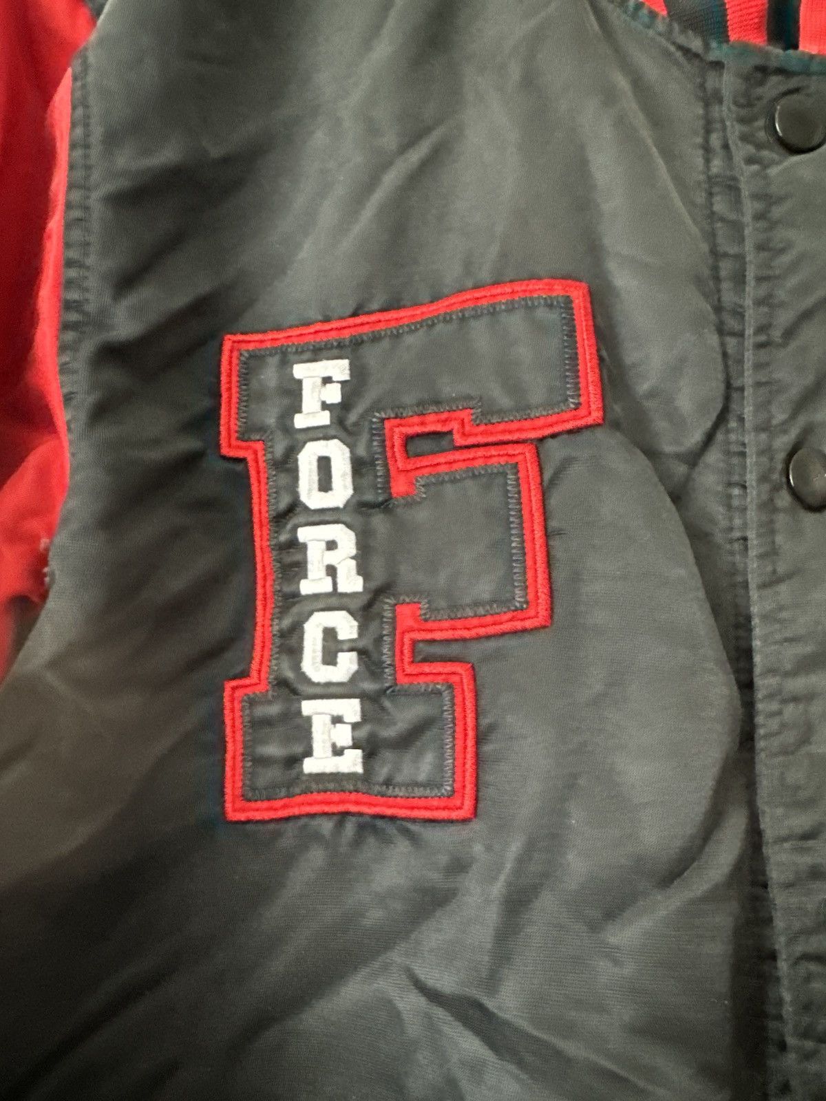 Nike NIKE Force Uptowns 1989 Varsity Bomber Jacket Size US S / EU 44-46 / 1 - 3 Thumbnail