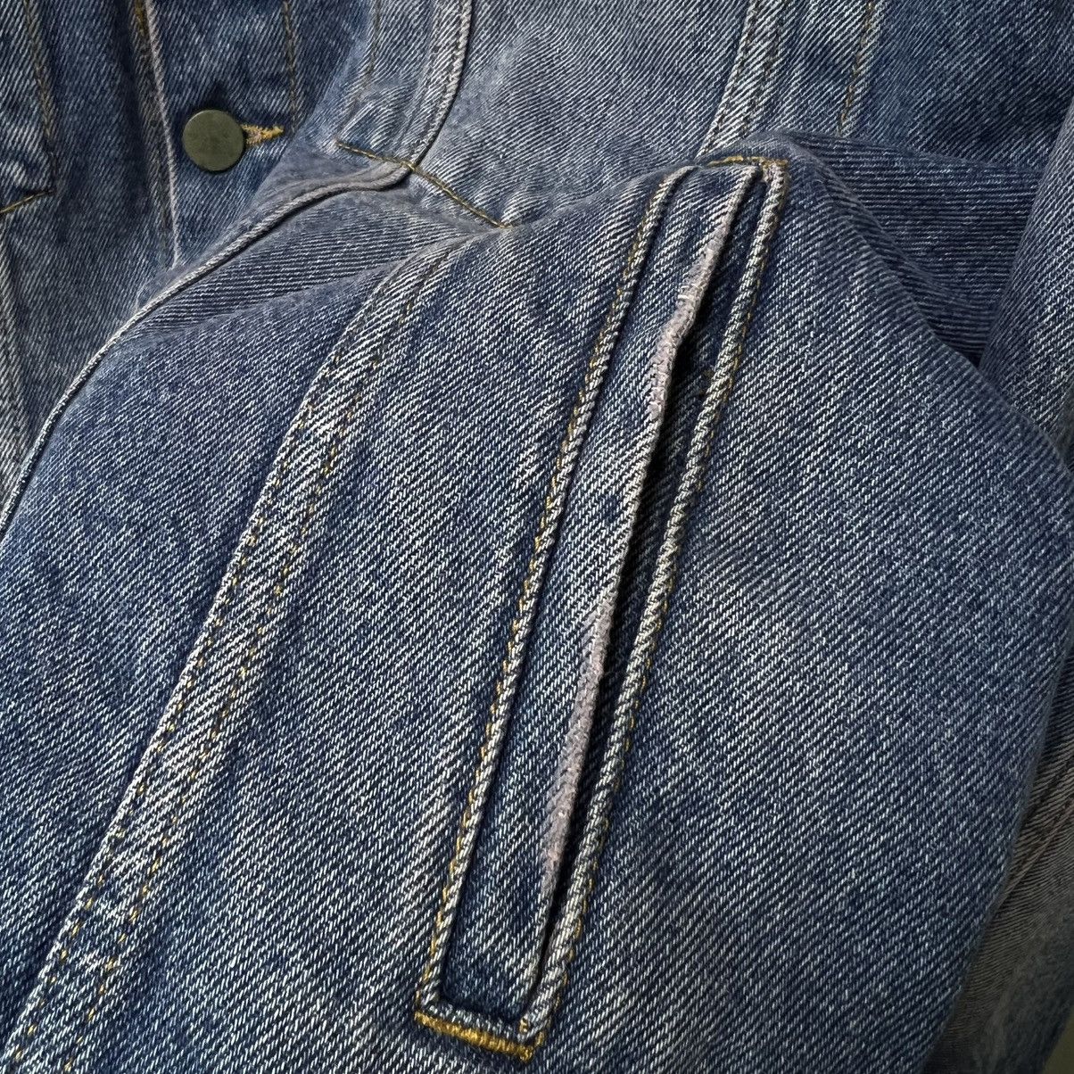 Palm Angels Palm Angels Vintage Denim Jacket With Bandana Motif Size US S / EU 44-46 / 1 - 20 Thumbnail