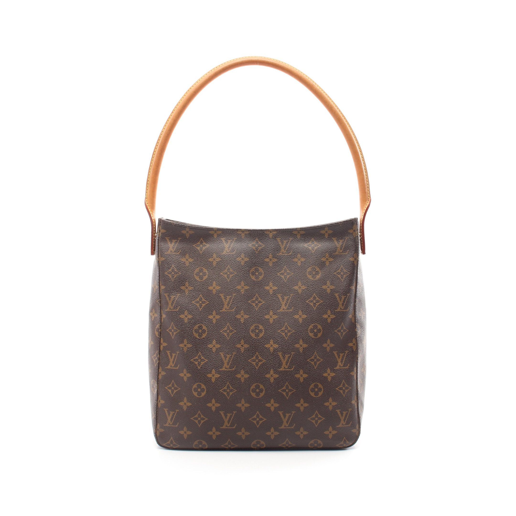 Louis Vuitton Louis Vuitton Looping Gm Monogram Shoulder Bag Leather Brown Size ONE SIZE - 1 Thumbnail