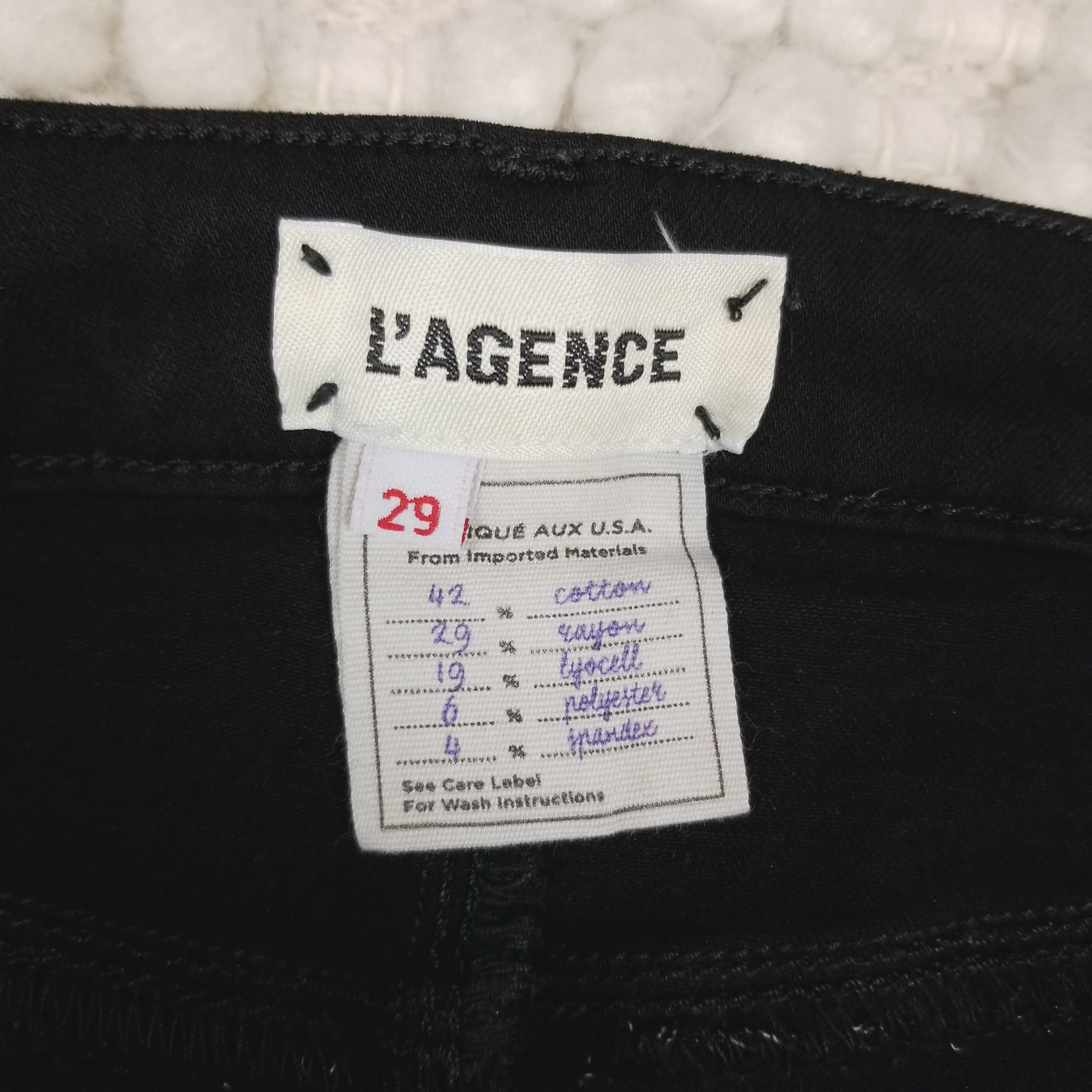 L'AGENCE Marguerite Skinny Jean Size 29" - 4 Thumbnail