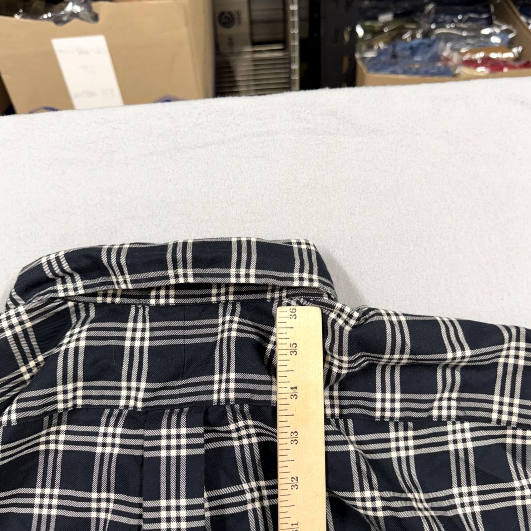 Ralph Lauren Ralph Lauren Shirt Mens 3XLT Blue Plaid Long Sleeve Button Down Classic Fit Size US XXL / EU 58 / 5 - 6 Thumbnail