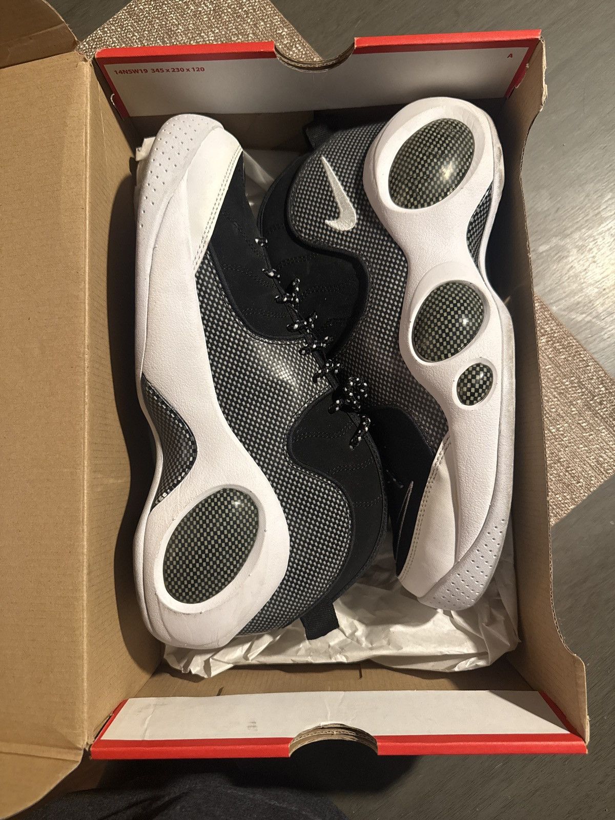 Nike Air Zoom Flight 95 SE Metallic Silver Size US 10 / EU 43 - 2 Thumbnail