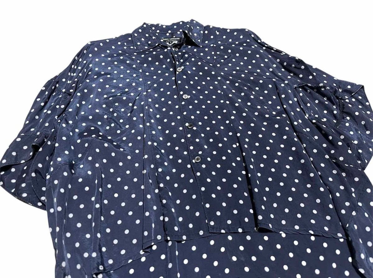 Junya Watanabe 🔥Rare Junya Watanabe Comme Des Garcons Boxy Shirt Polka Dot Size US S / EU 44-46 / 1 - 2 Thumbnail