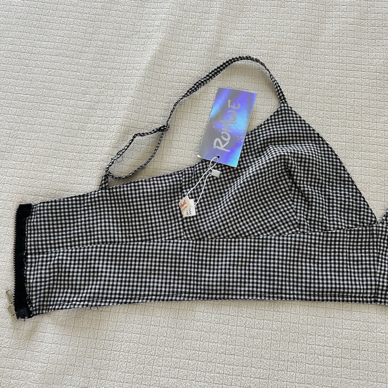 Other NWT Bustier Style Tank Top Adjustable Straps Size 6 Size M / US 6-8 / IT 42-44 - 6 Thumbnail