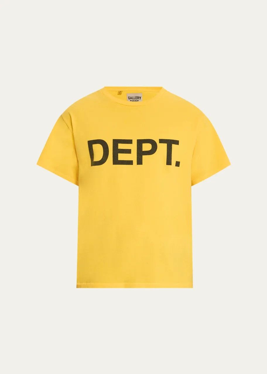 Gallery Dept. o1mle0226 Dept. Standard T-Shirt in Yellow Size US XL / EU 56 / 4 - 1 Preview