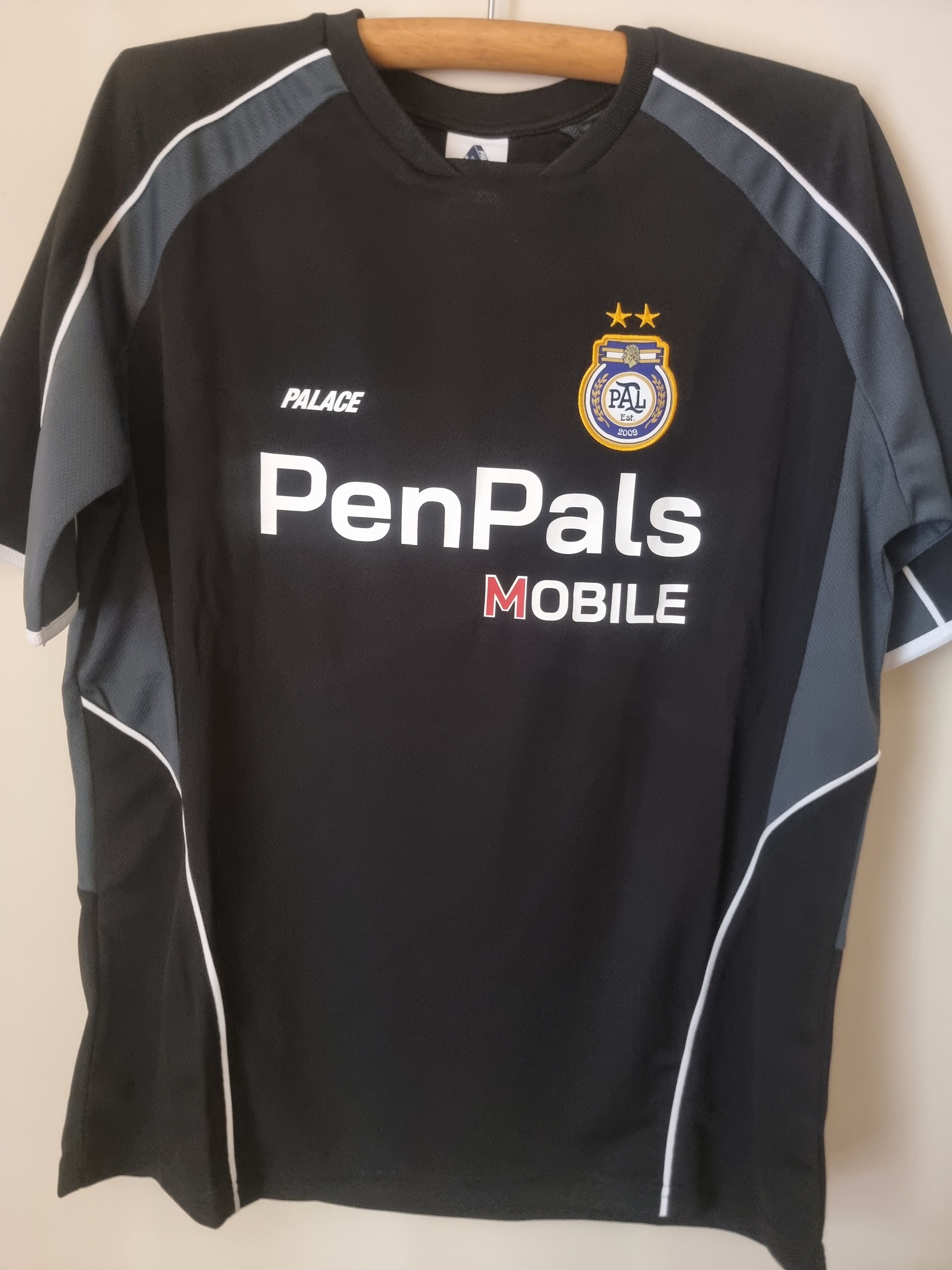 Pen Pals Jersey Black - Summer 2024 - Palace Community