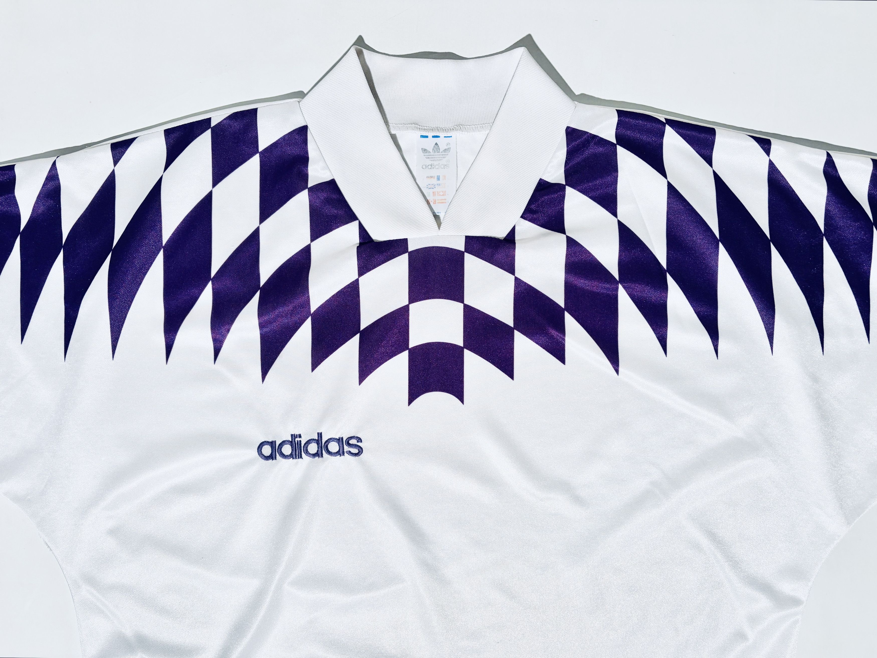 Adidas 90s Vintage Template Football Shirt 1990s Austria Vienna Size US XL / EU 56 / 4 - 5 Thumbnail