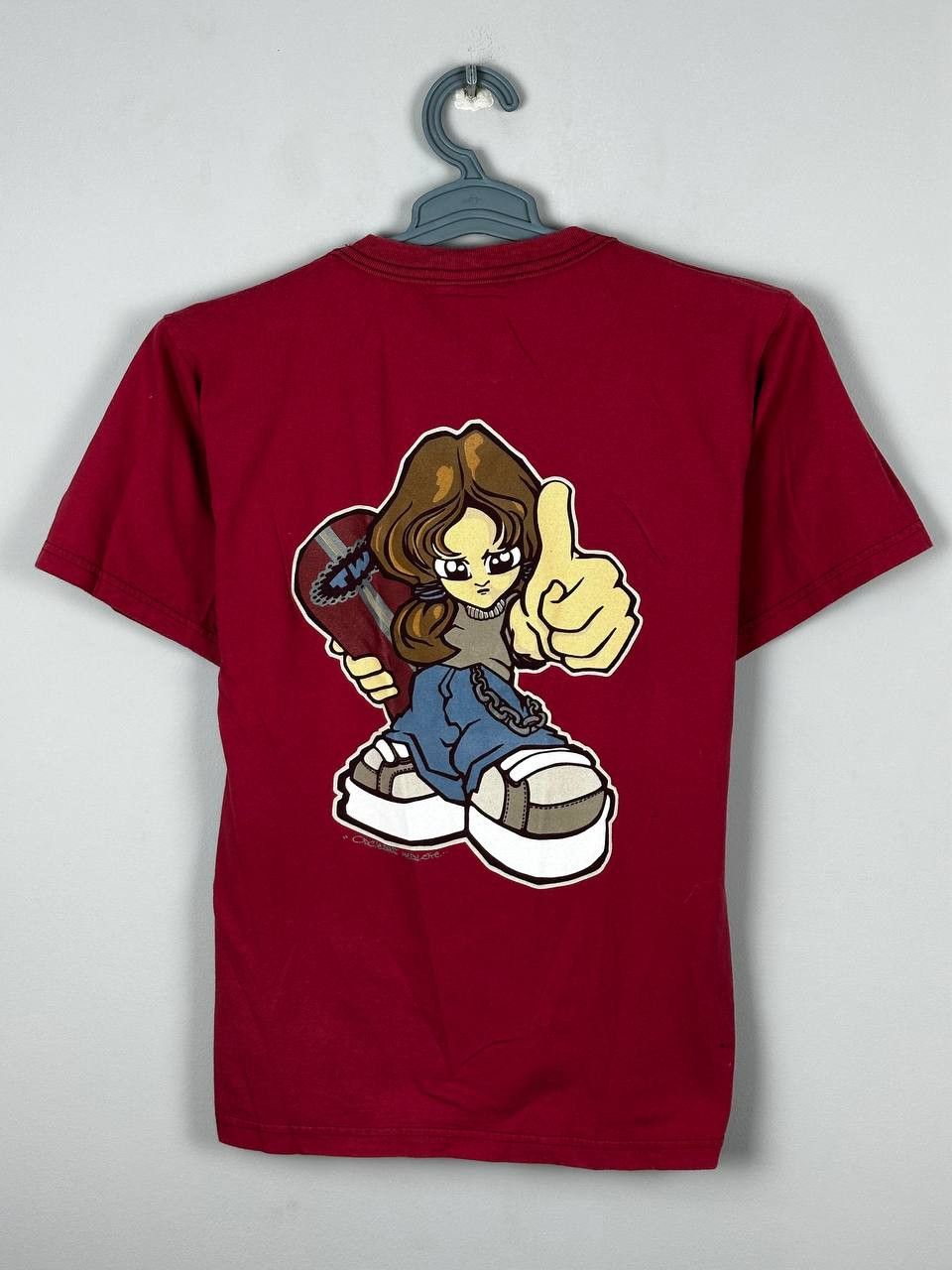 JNCO Vintage Spirit Girl Spirit Skateboards T shirt SK8 Size US S / EU 44-46 / 1 - 1 Thumbnail