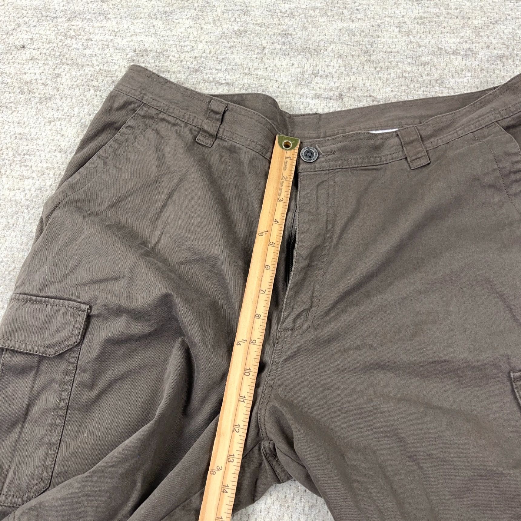 Vintage Columbia Cargo Shorts Men 40 Brown Hiking Outdoor Camping Columba Cargo Short Mens 40 Brown Size US 40 / EU 56 - 7 Thumbnail