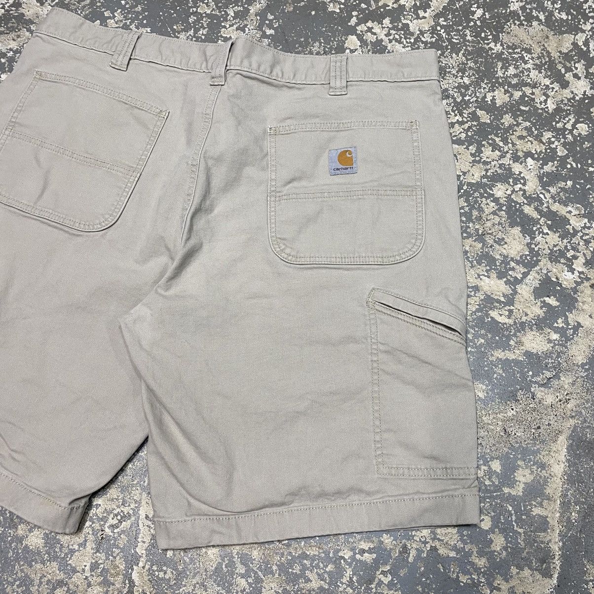 Other Vintage Carhartt Tan Rugged Flex Carpenter Workwear Shorts Size US 40 / EU 56 - 8 Thumbnail