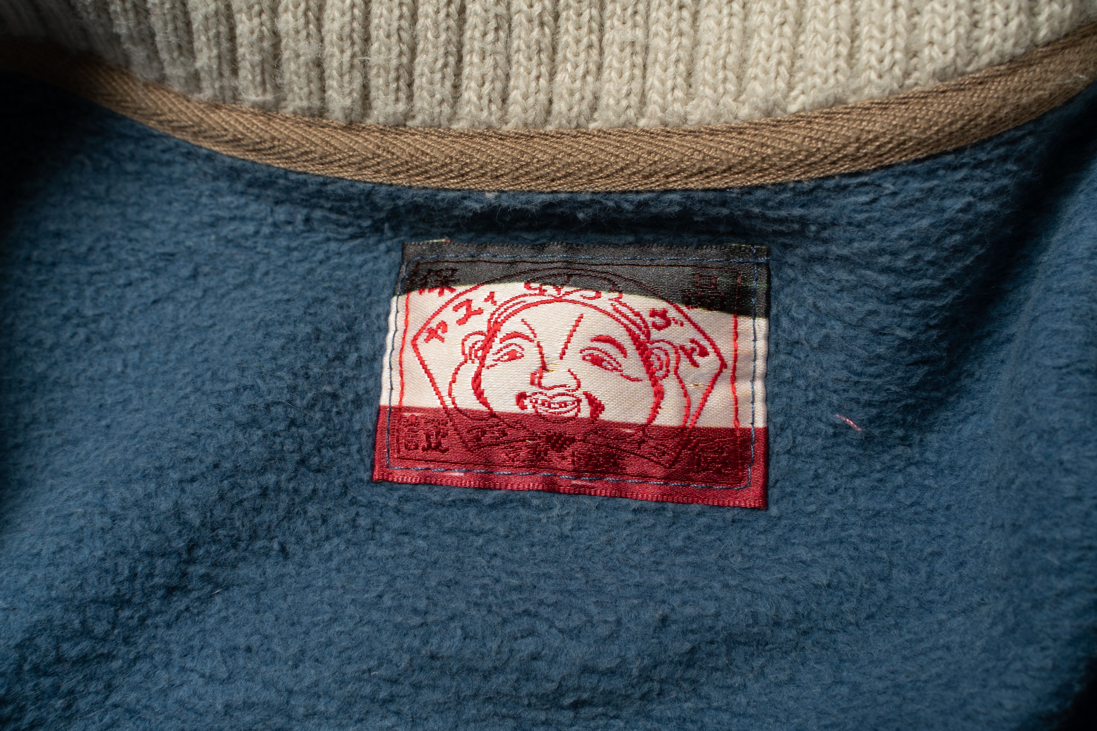 Evisu 🔵EVISU Vintage Cotton Jacket Warm Your Sound Size US S / EU 44-46 / 1 - 6 Thumbnail