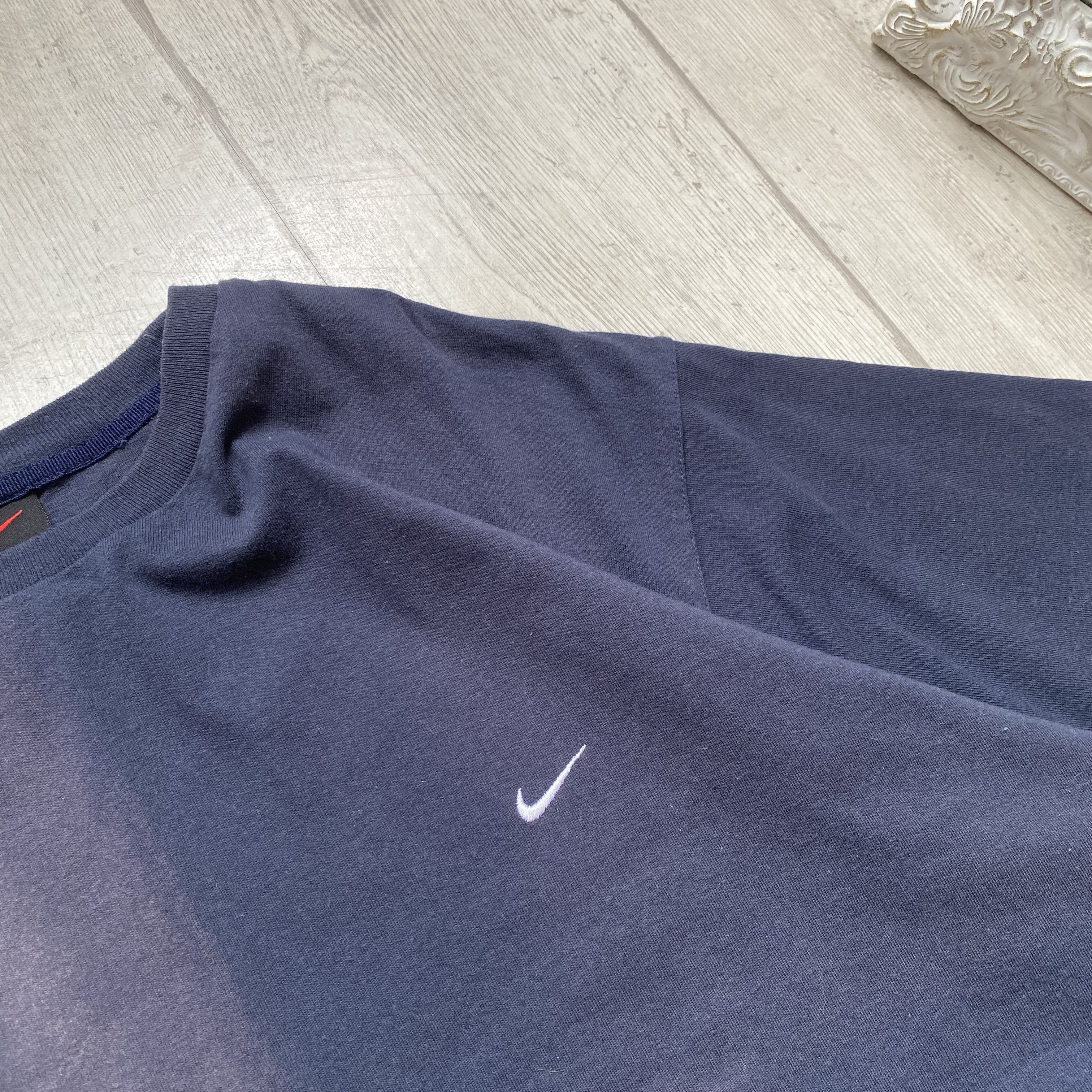 Nike 🦏 Vintage 90s Sun Faded Nike heavy tee oversized Size US XL / EU 56 / 4 - 4 Thumbnail