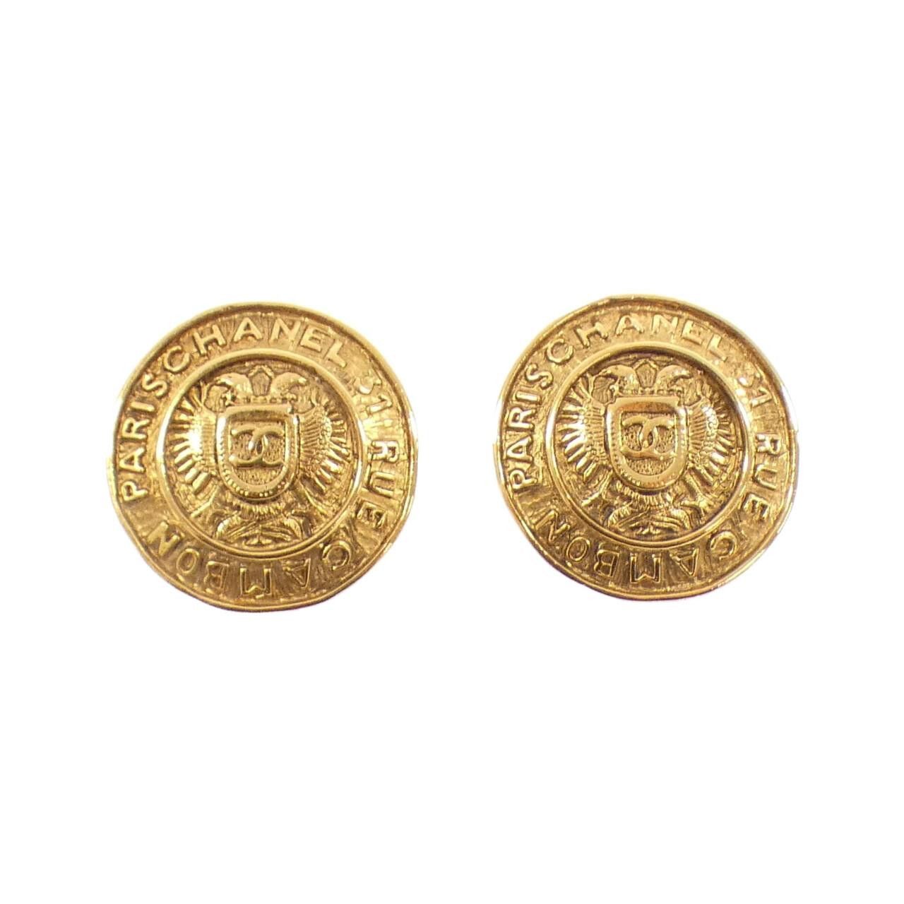 Chanel Chanel Chanel Earrings Metal Earrings DUTY FREE for USA Size ONE SIZE - 1 Thumbnail