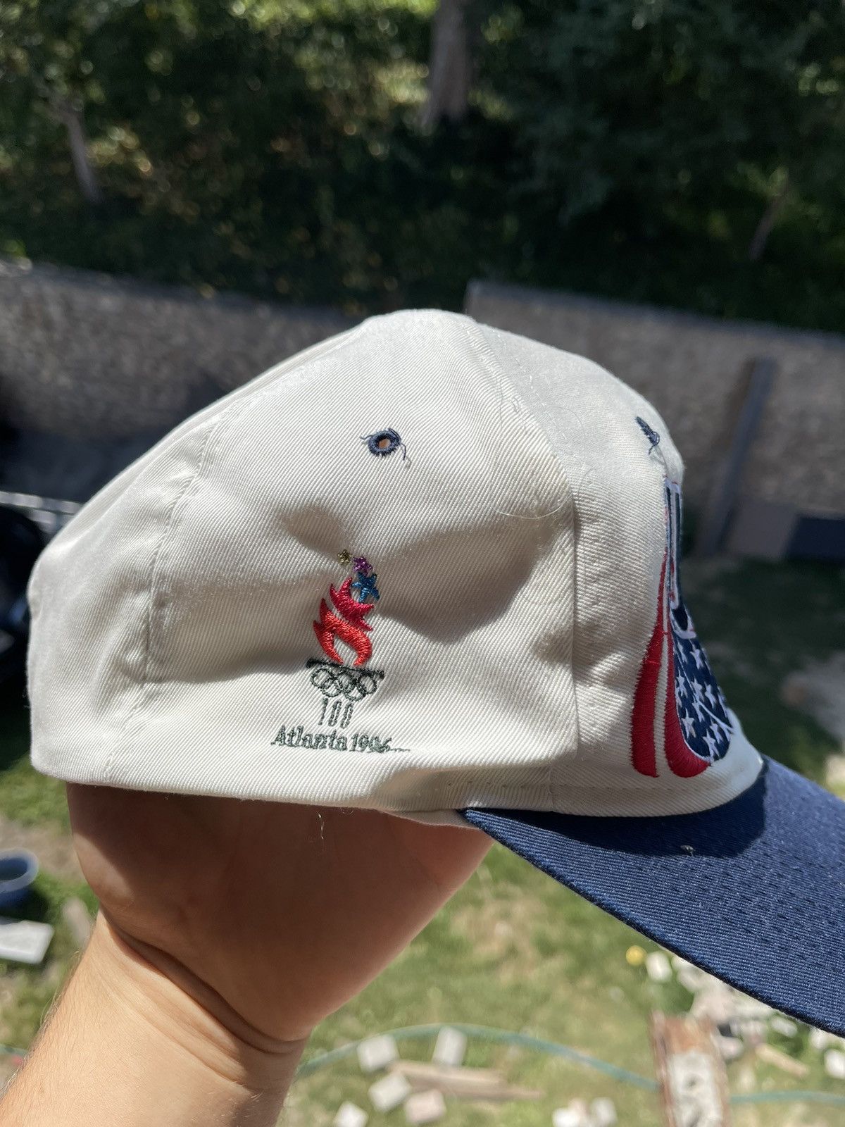 USA Olympics × Vintage 😍 Vintage cap Atlanta 1996 Summer Olympics hat Size ONE SIZE - 6 Thumbnail