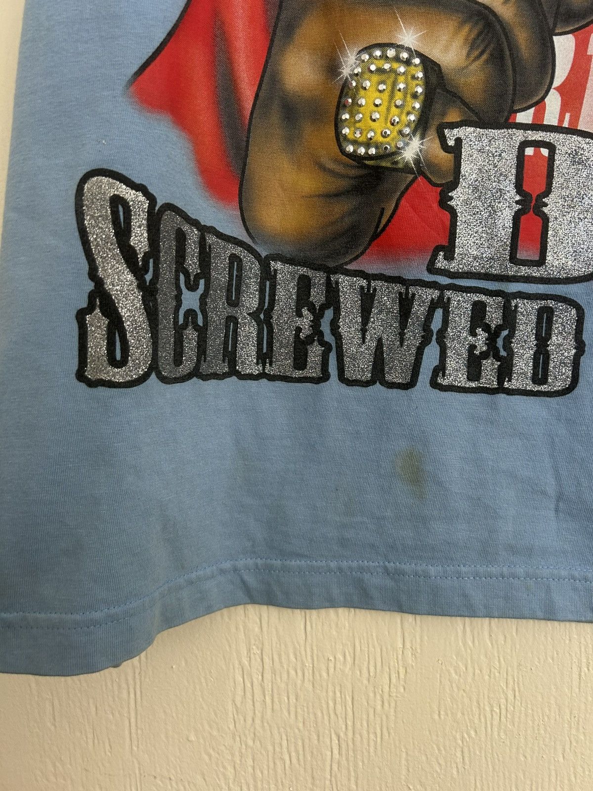 Vintage Vintage DJ Screw King of the South Screwed Up Click Rap Tee Size US XXL / EU 58 / 5 - 13 Thumbnail