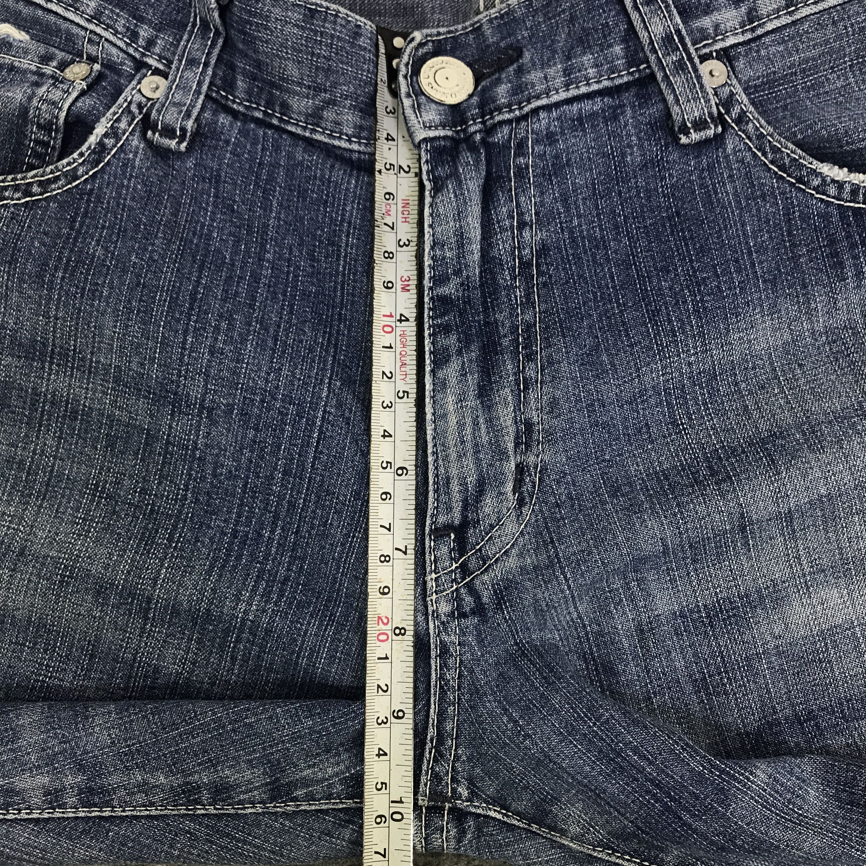 Uniqlo japanese uniqlo denim denim jeans K118B21 Size US 32 / EU 48 - 8 Thumbnail
