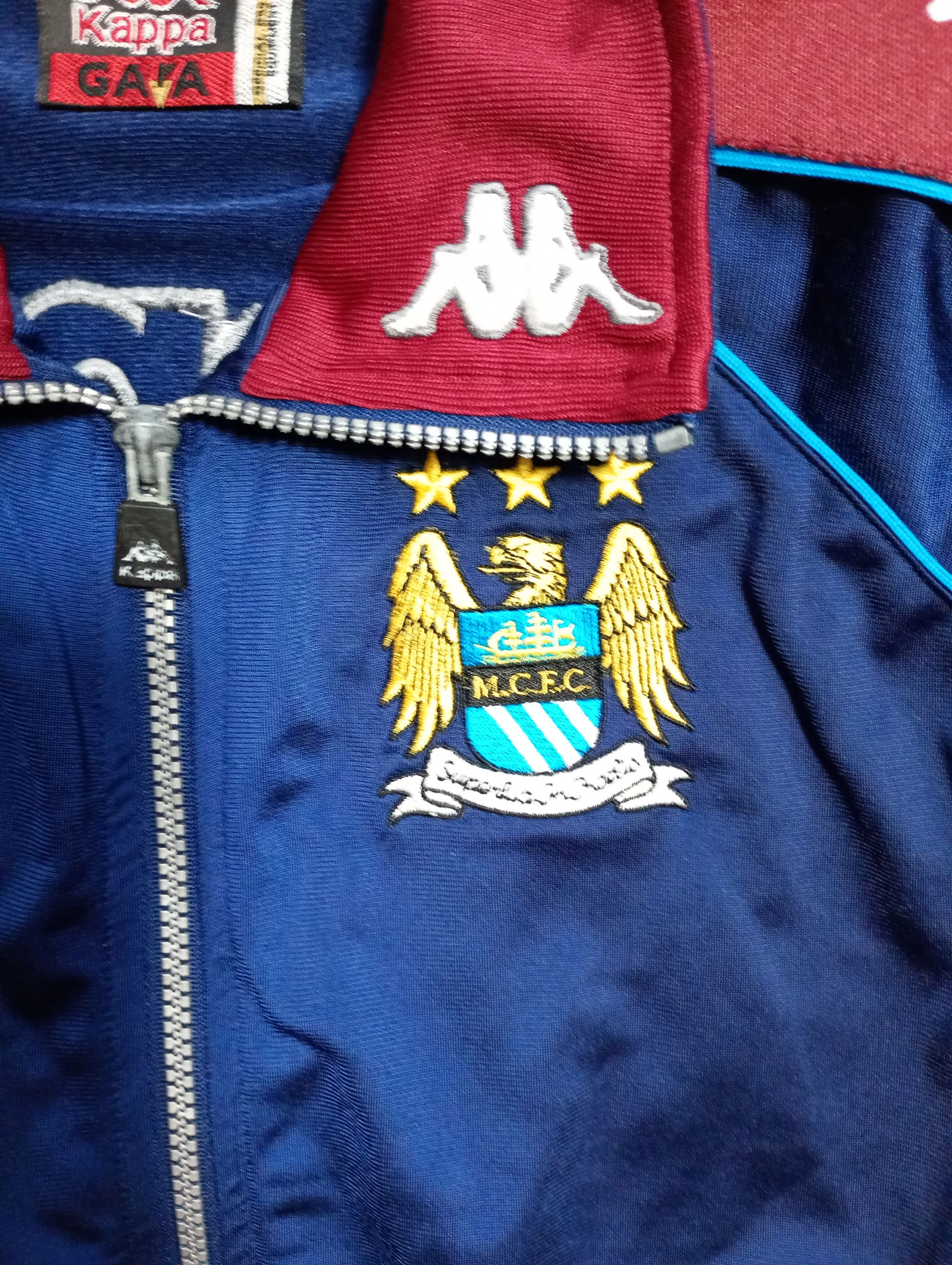 Kappa Kappa Manchester City TrackTop Jacket 1997-1999 kids size M Size US XXS / EU 40 - 7 Thumbnail