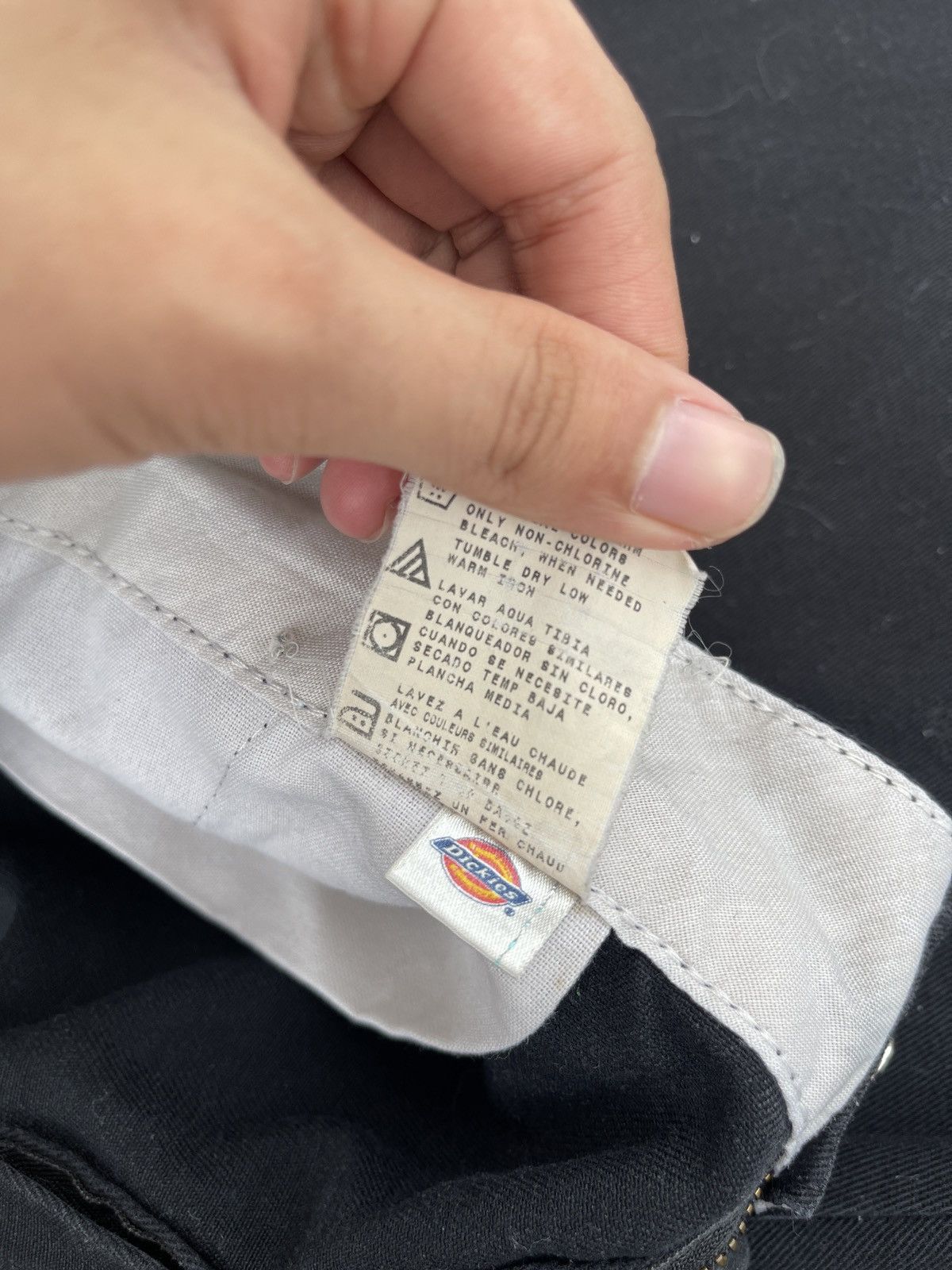 Dickies × Vintage Vintage Faded Black Dickies Pants Size US 33 - 11 Thumbnail