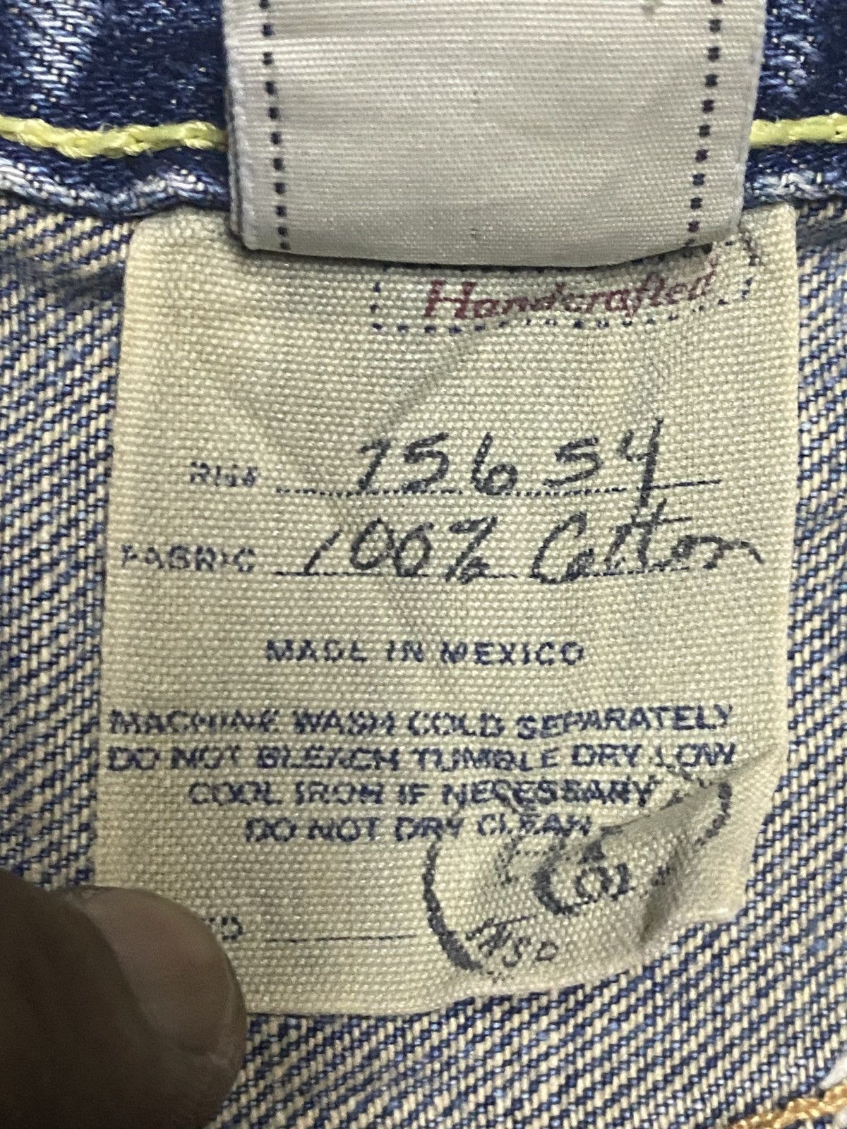 Abercrombie & Fitch Vintage Ambercrombie & Fitch 00257 Baggy Wide Leg Jeans Size US 35 - 21 Thumbnail