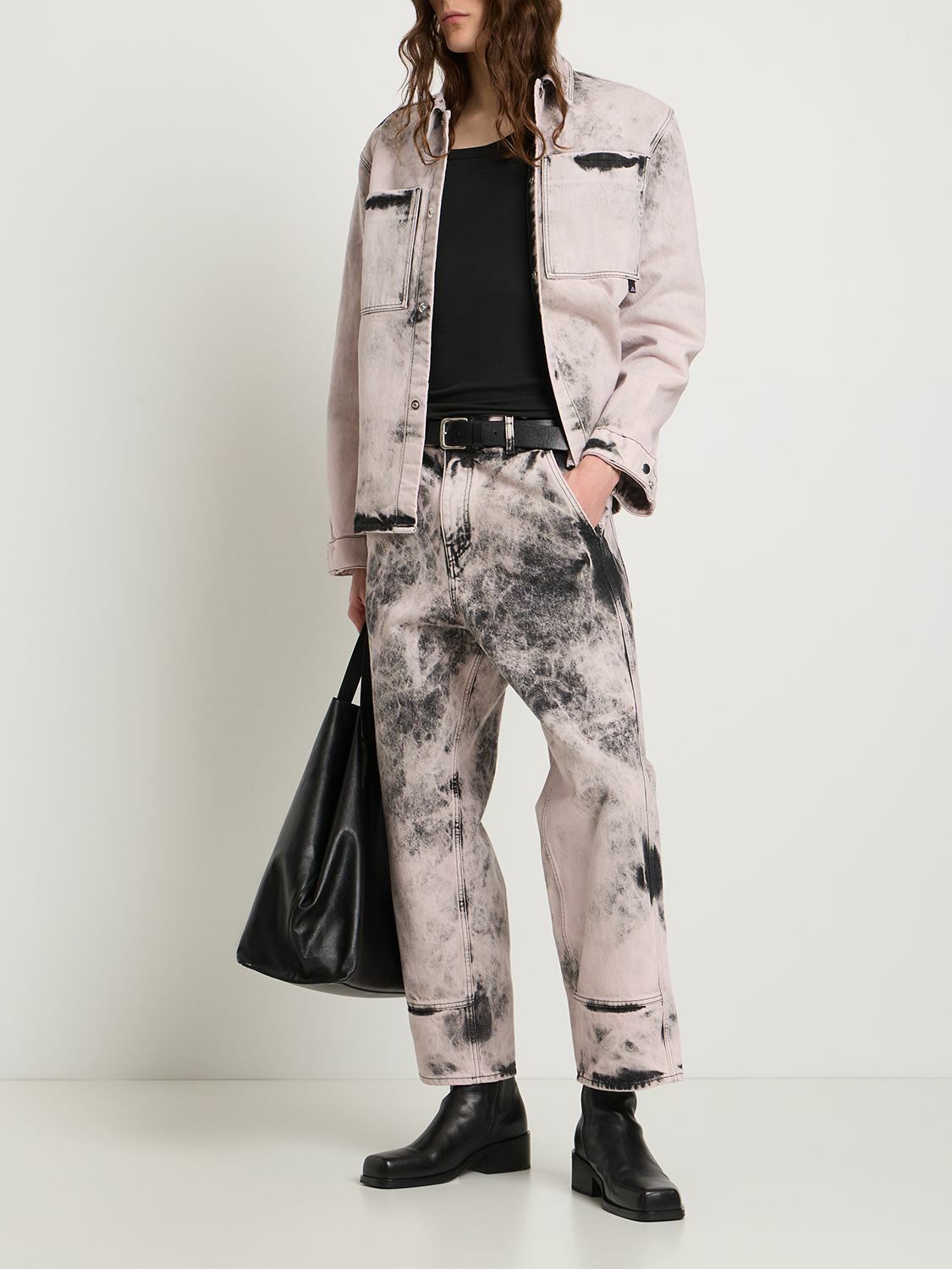 OAMC o1y0225 Denim Pant in Black/Pink Size US 32 / EU 48 - 5 Thumbnail