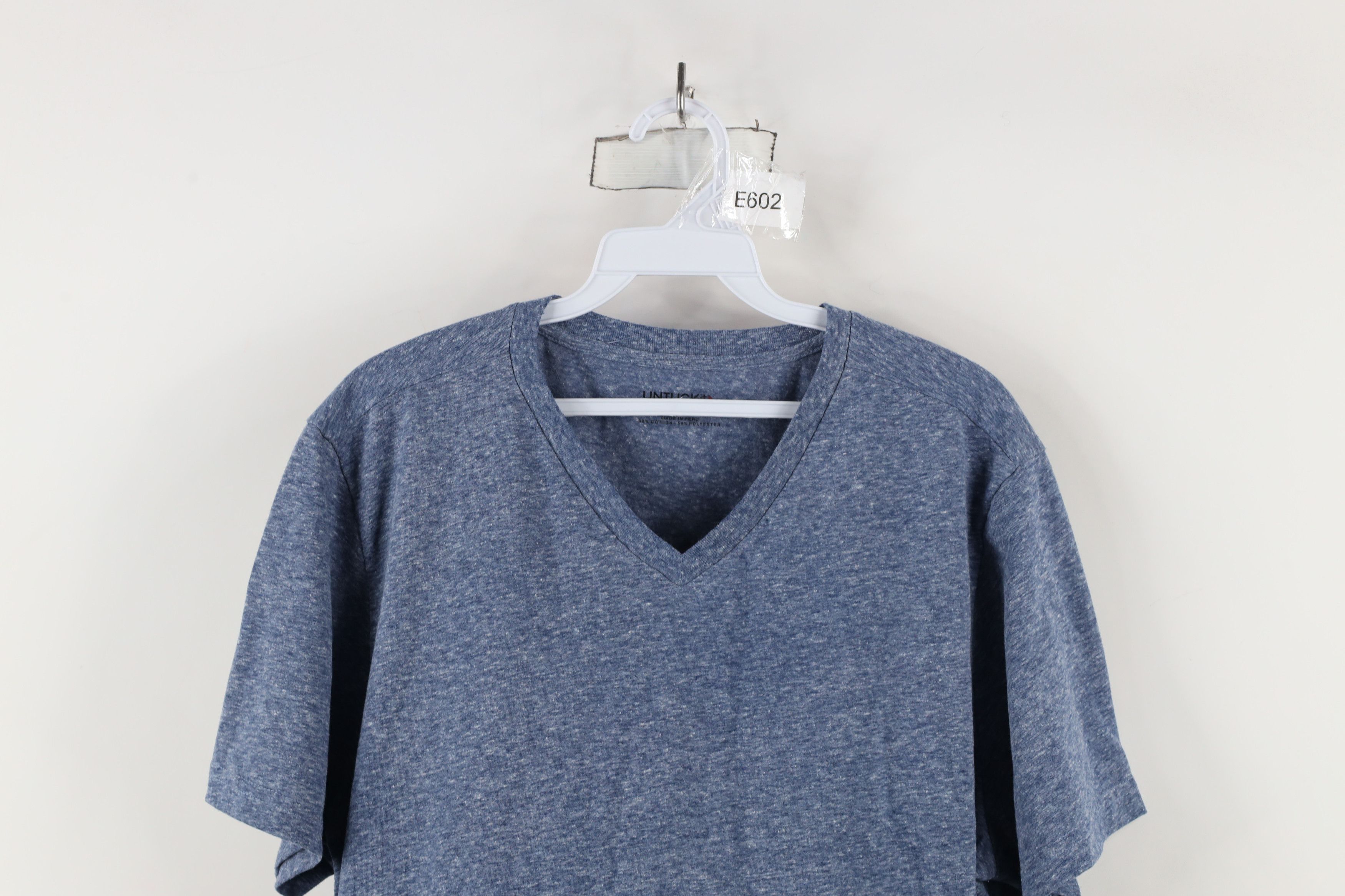 UNTUCKit × Vintage Untuckit Cotton Jersey Knit Short Sleeve V-Neck T-Shirt Size US L / EU 52-54 / 3 - 2 Thumbnail