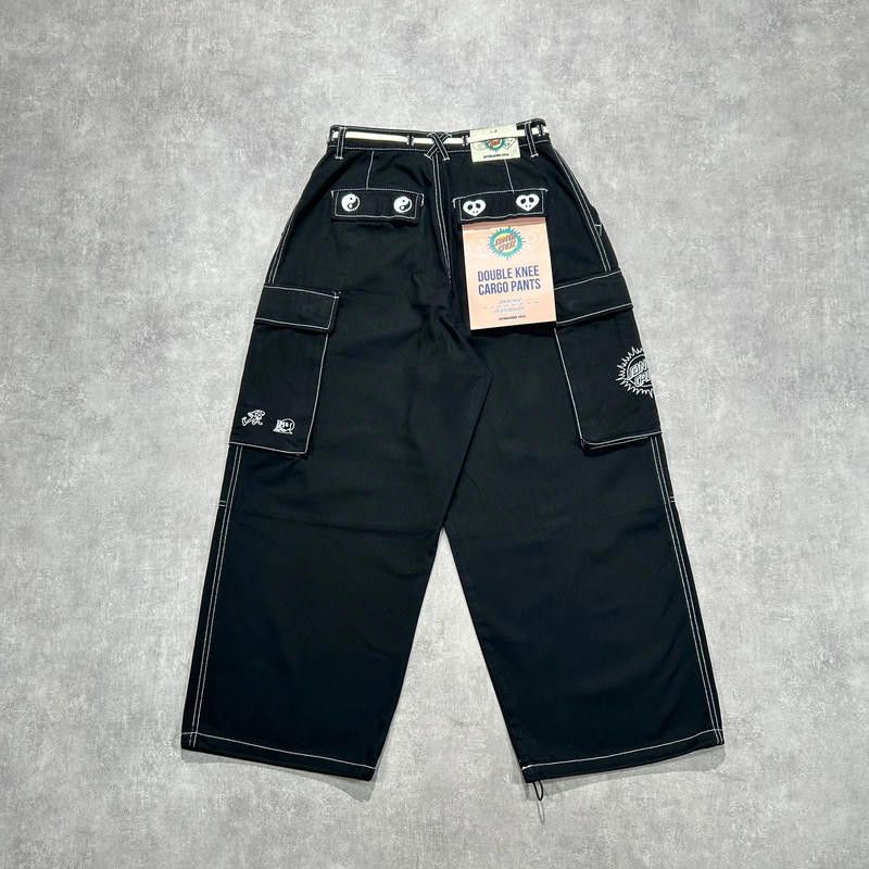 Santa Cruz Skateboards Santa Cruz Double Knee Cargo Pants, Large Size 30" / US 8 / IT 44 - 4 Thumbnail