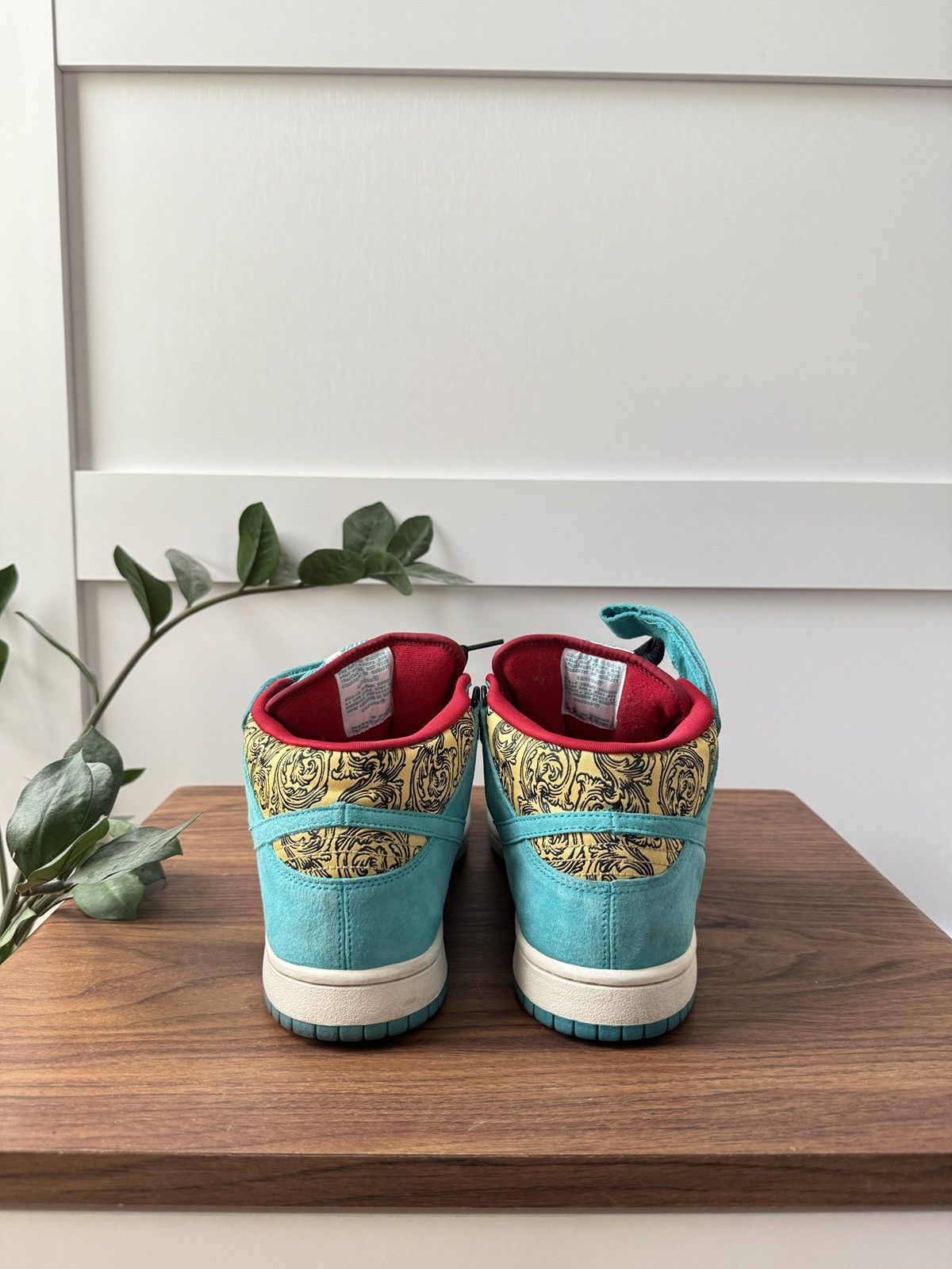 Nike SB Nike SB Dunk Mid Peacock Size US 9.5 / EU 42-43 - 5 Thumbnail