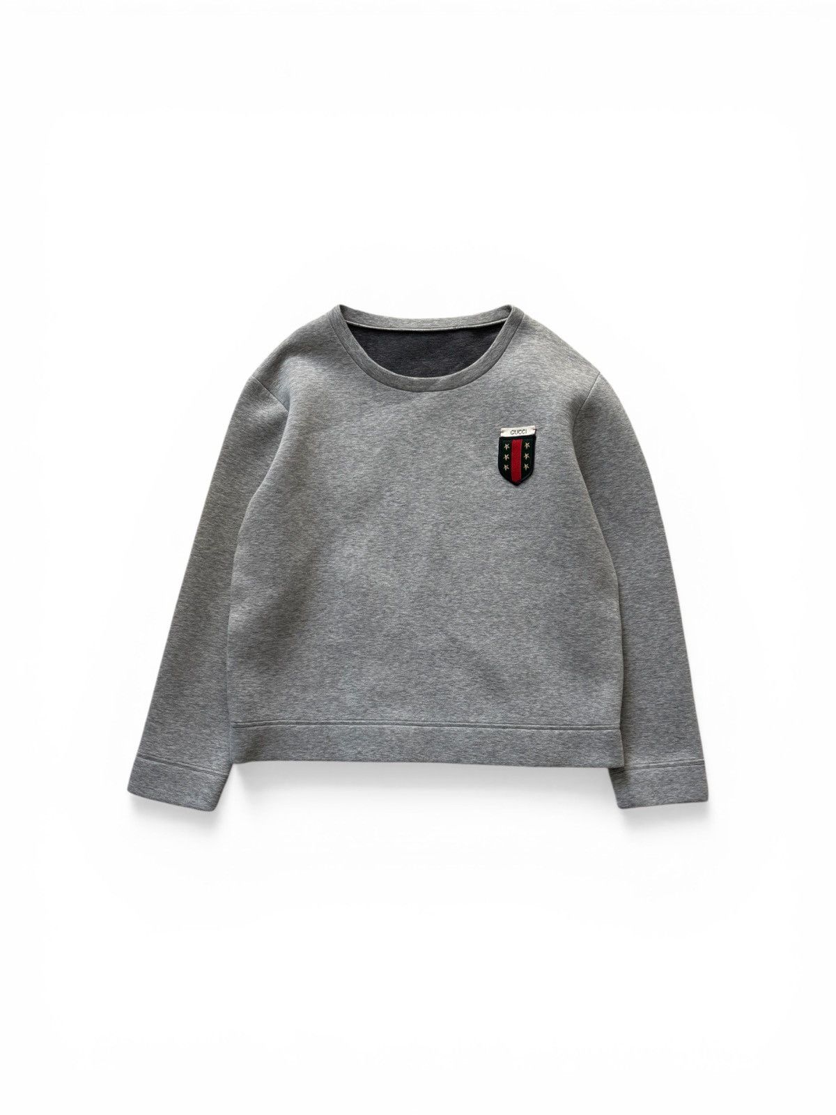Gucci Gucci Neoprene Shield Sweatshirt Size US L / EU 52-54 / 3 - 1 Thumbnail