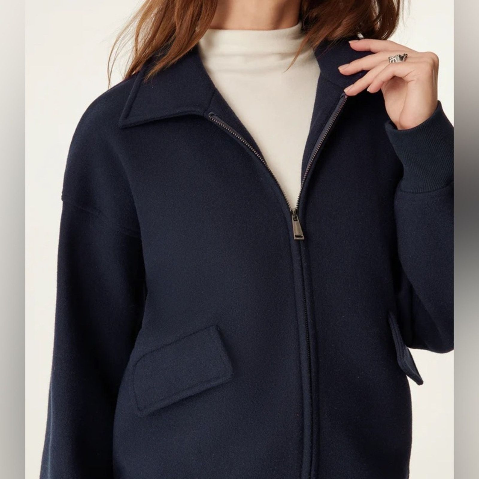 Other NEW - OGL ZIP-Up Chic Jacket - plum berry - Small - $79 Size S / US 4 / IT 40 - 3 Thumbnail