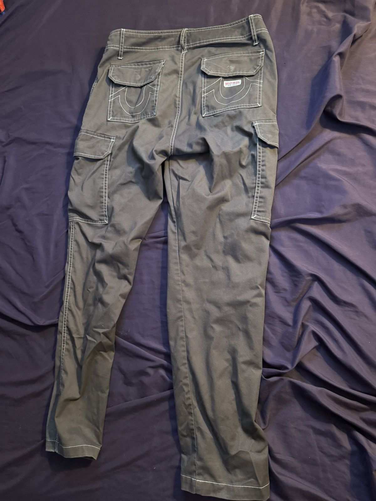 True Religion True religion cargo jeans mens size 30 brown Size US 30 / EU 46 - 4 Thumbnail