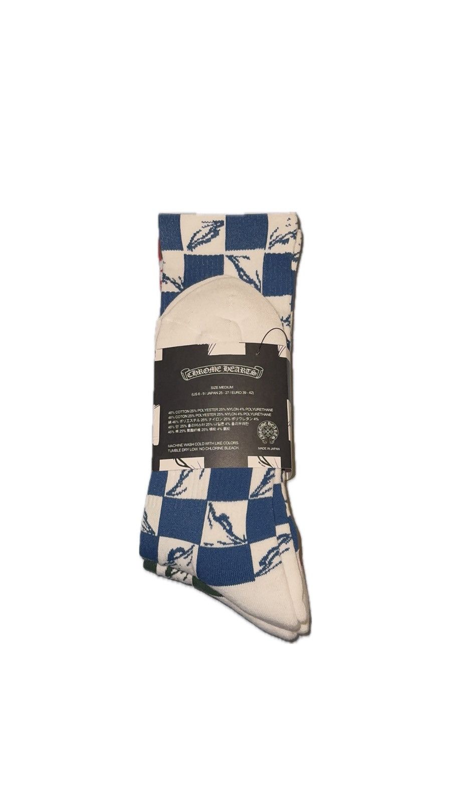 Chrome Hearts Chrome Hearts Matty Boy 99 Eyes Socks 3 Pack Size ONE SIZE - 4 Thumbnail