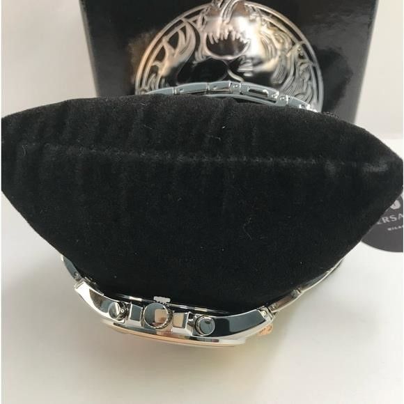 Versus Versace New Authentic VERSUS Versace Men's Gray Dial Stainless Steel Size ONE SIZE - 3 Thumbnail