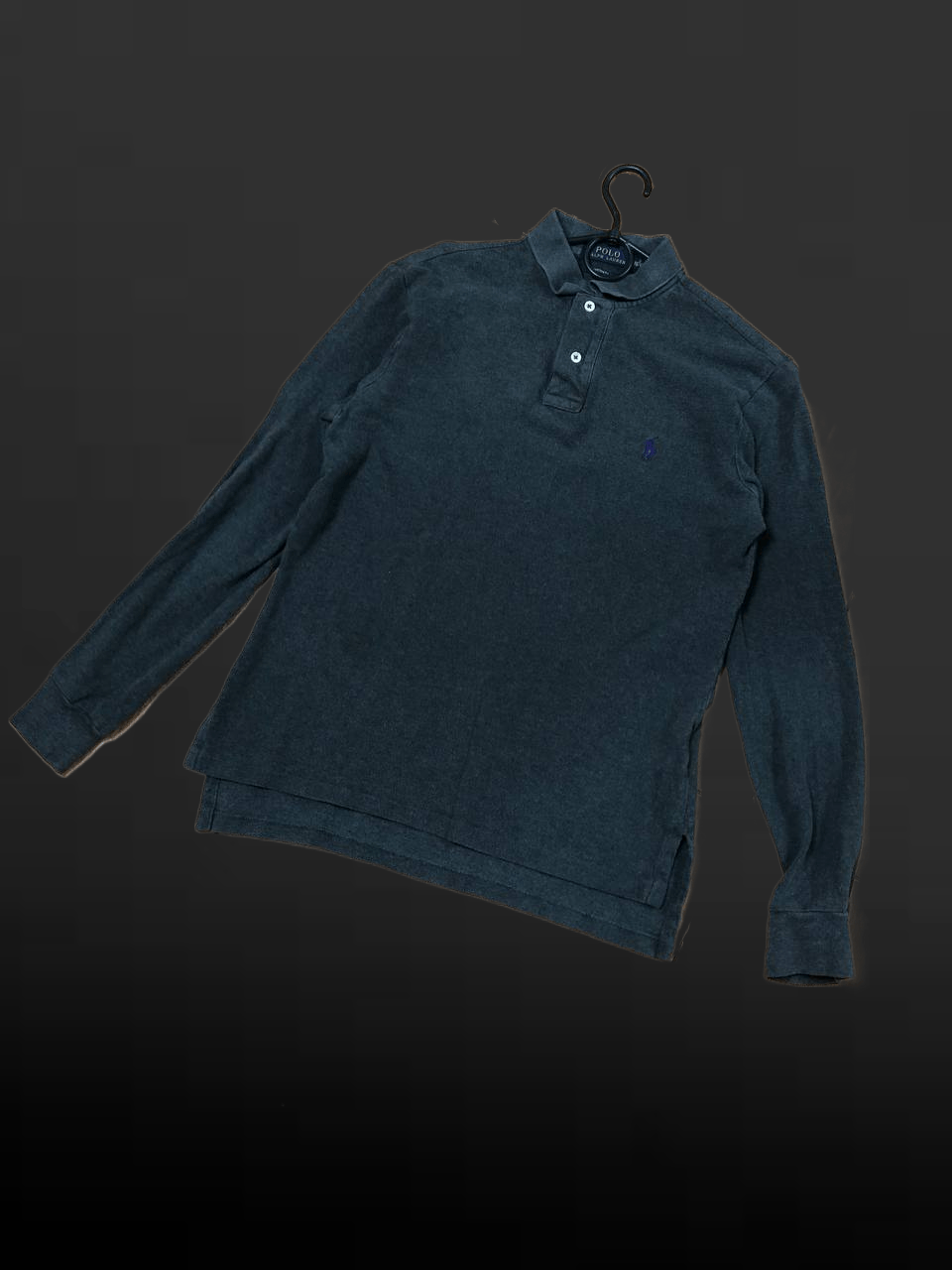 Polo Ralph Lauren Long Sleeve Gray Size S Polo Ralph Lauren logo Y2K Size US S / EU 44-46 / 1 - 1 Thumbnail