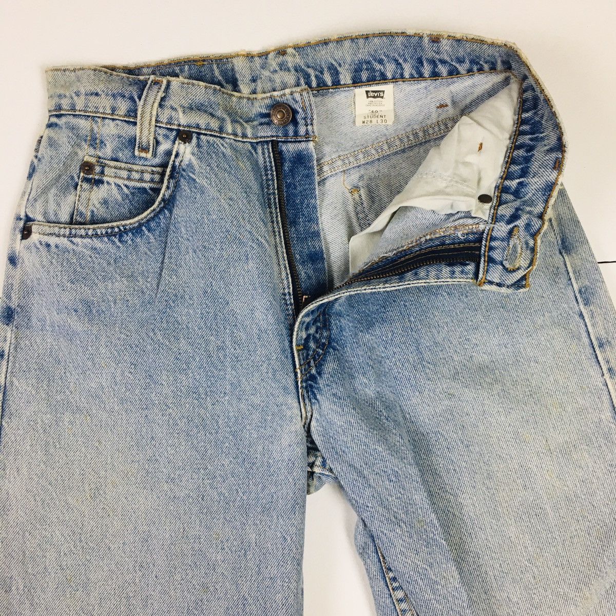 Levi's Vintage 90s Levi’s 560 Orange Tab Loose Fit Student Size US 28 / EU 44 - 8 Thumbnail