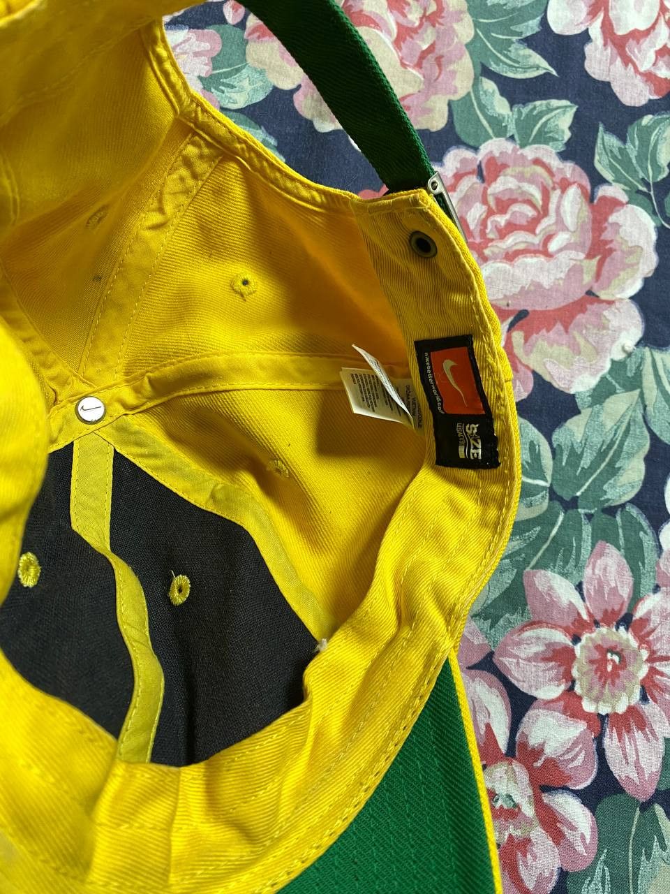 Other Nike Logo Vintage Cap Yellow Rare Y2K Size ONE SIZE - 12 Thumbnail