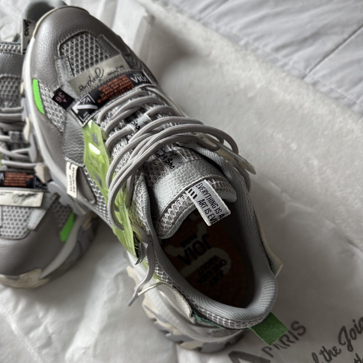 Other Joia Paris Grey Sneakers Size US 10 / EU 43 - 5 Thumbnail