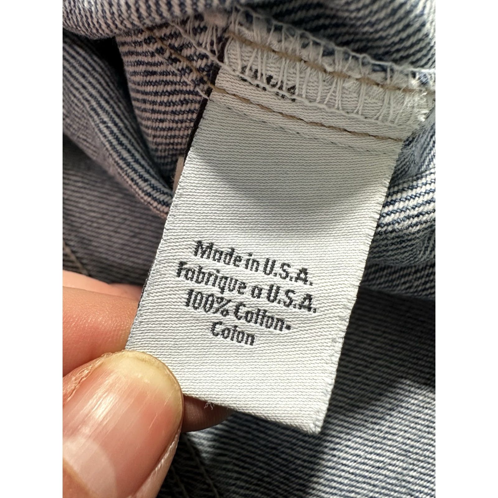 Calvin Klein VINTAGE Calvin Klein Jeans Vest Mens Denim Blue 90s M Regular Short Button NOS USA Made CK Vest Size US 31 - 7 Thumbnail