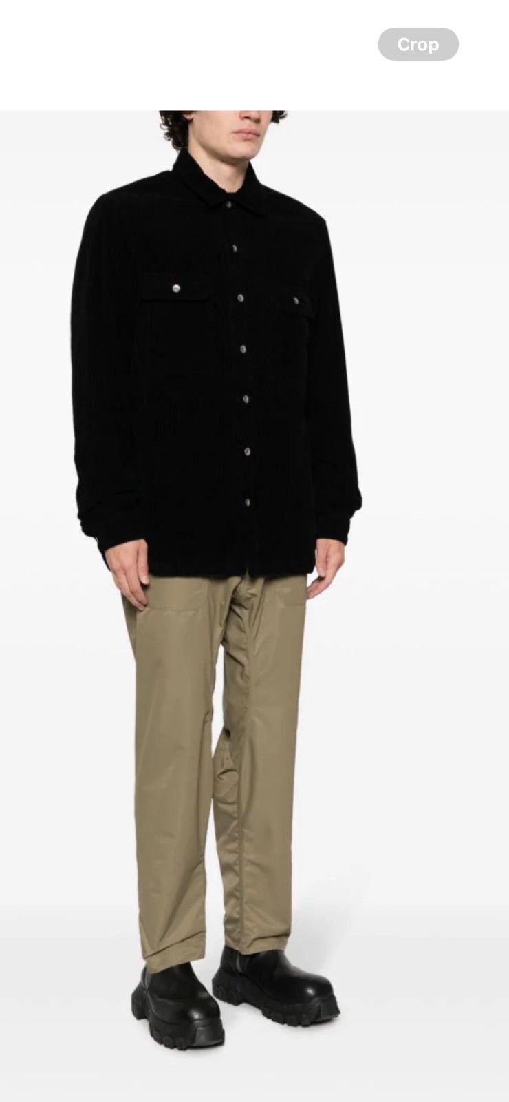 Rick Owens Drkshdw Rick Owens corduroy padded oversized overshitt. XS. $1500 Size US XS / EU 42 / 0 - 1 Thumbnail
