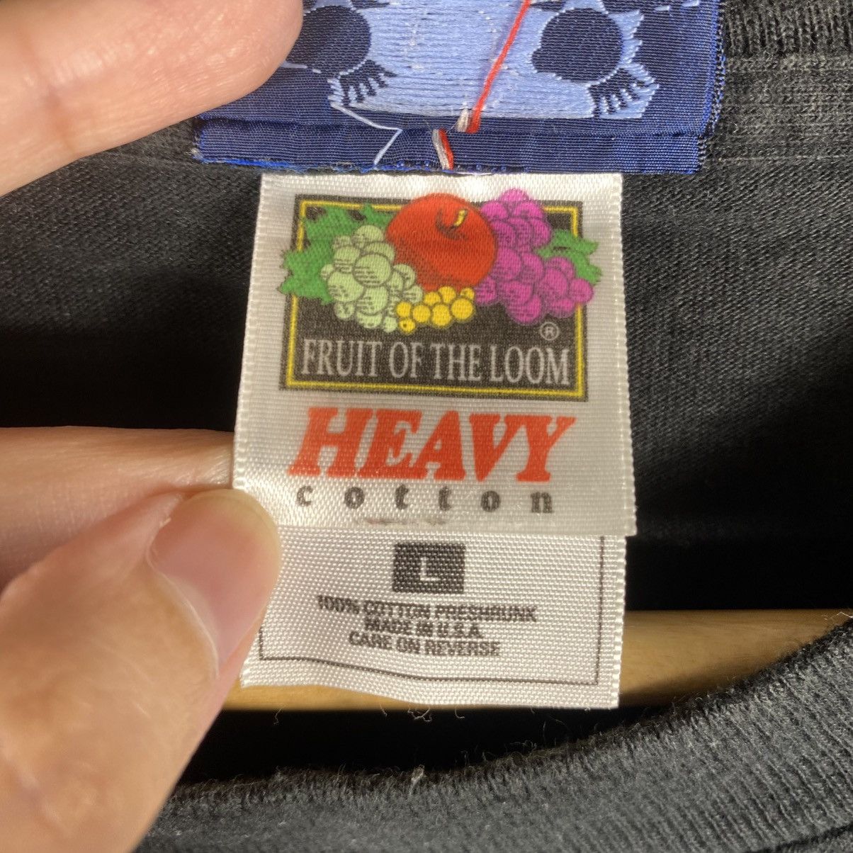 Vintage Vintage 90's HECKEL Big Graphic Tee Shirt Large Size Size US L / EU 52-54 / 3 - 7 Thumbnail