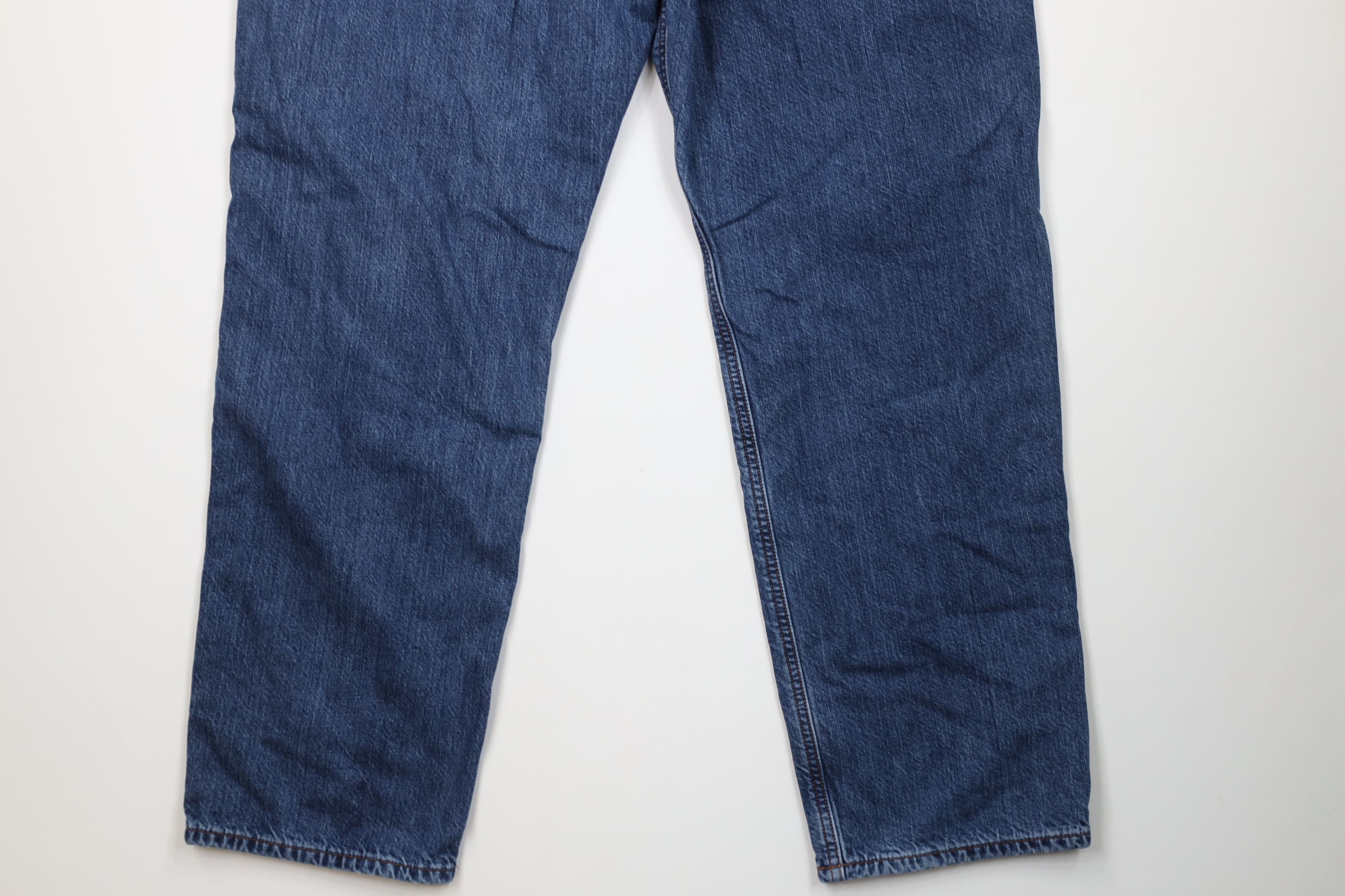 Carhartt Vintage Carhartt Fit Flannel Lined Wide Leg Jeans Blue Size US 42 / EU 58 - 12 Thumbnail