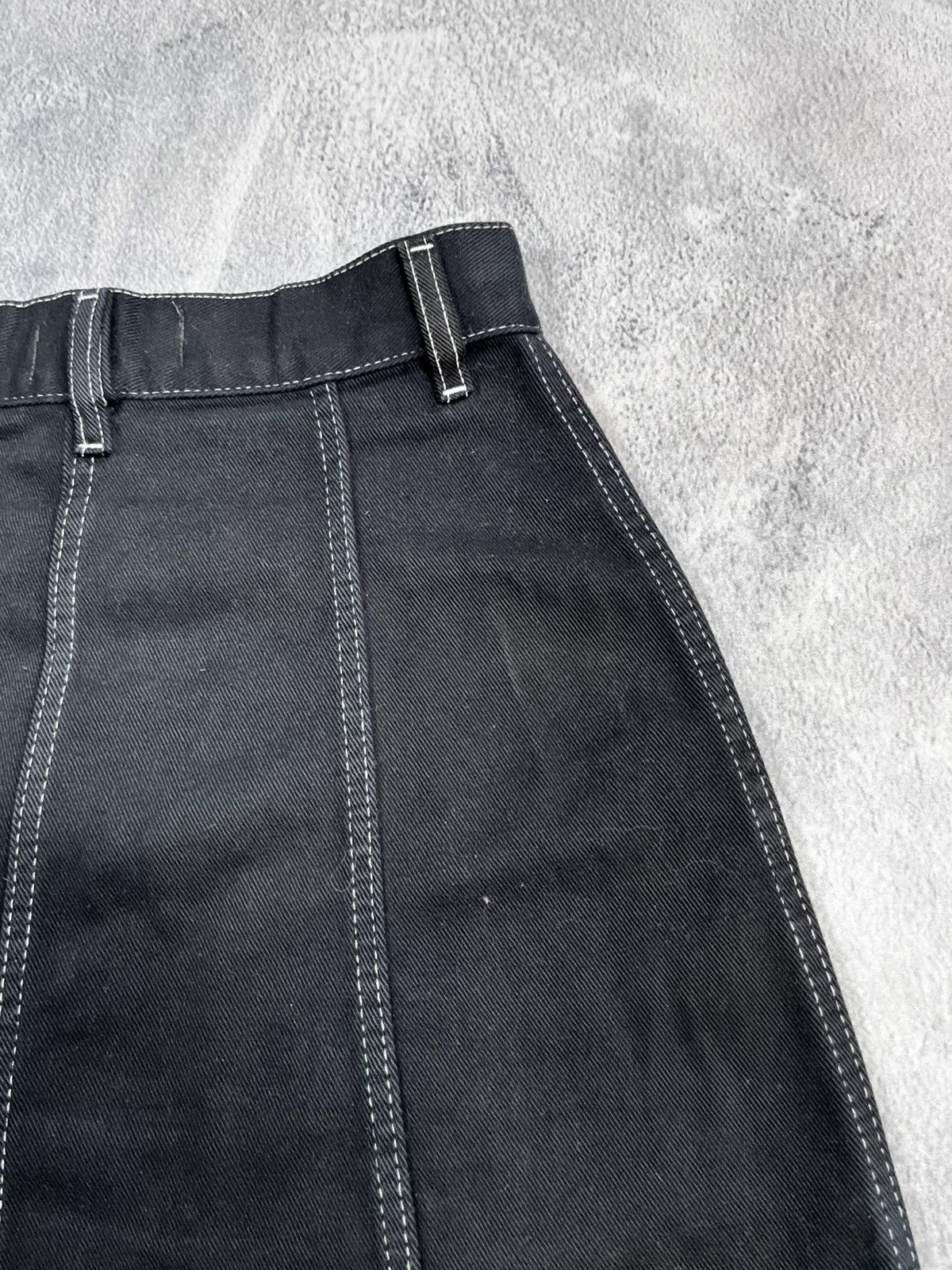 Japanese Brand × Vintage Vintage 90s denim button ups mini skirt 00s style Japanese Size 26" / US 2 / IT 38 - 5 Thumbnail
