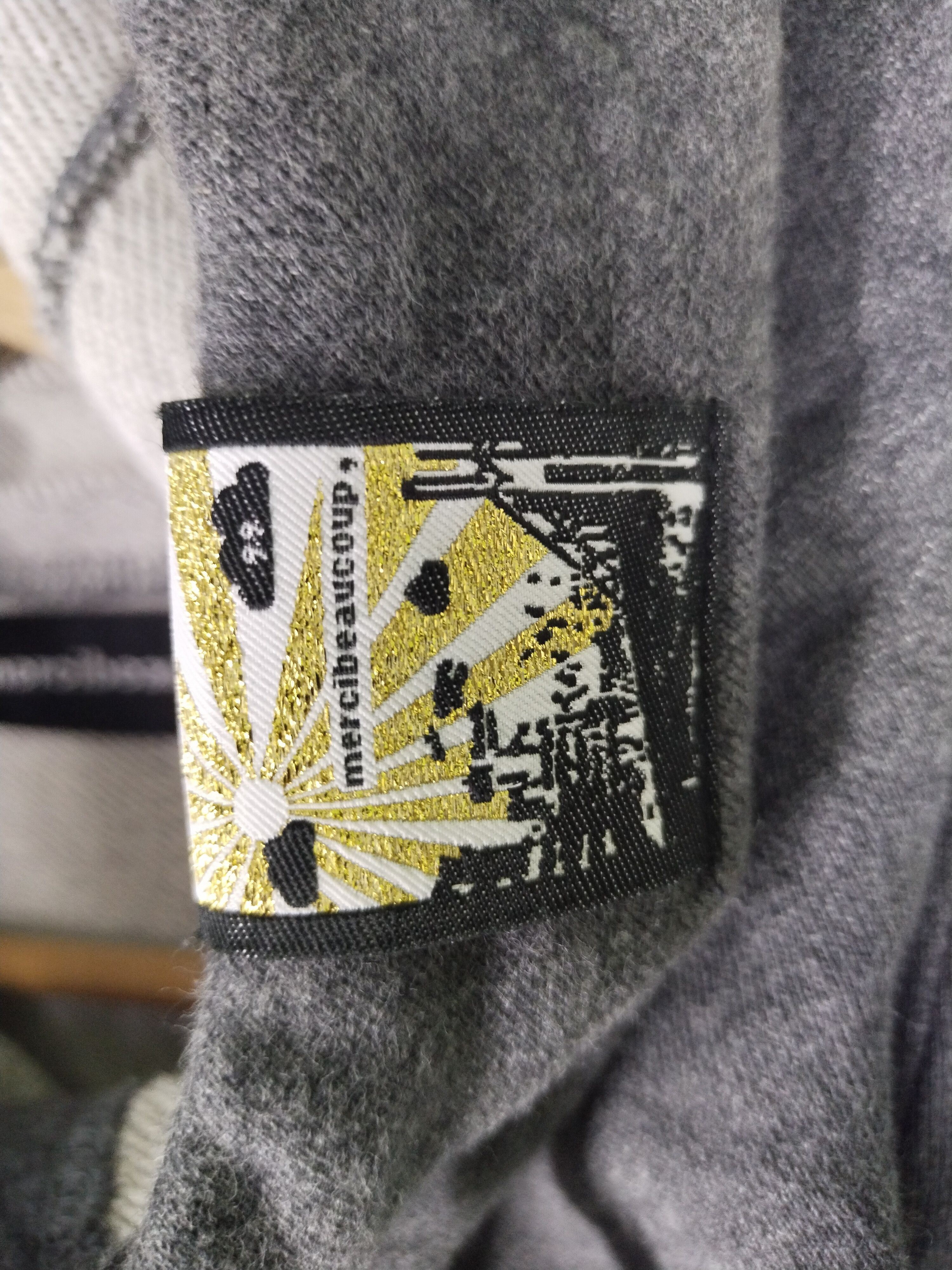 Issey Miyake × Japanese Brand × mercibeaucoup Vintage Mercibeaucoup Hoodie Size L / US 10 / IT 46 - 5 Thumbnail