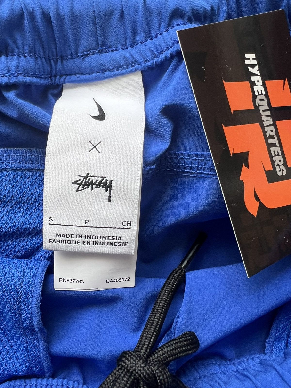 Stussy Stussy x Nike water shorts “Hyper Royal”💙🤍 Size US 29 - 7 Thumbnail