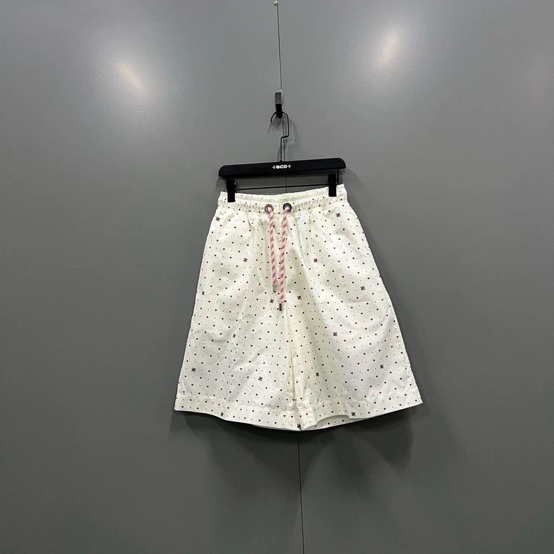 Fendi FENDI Heart Logo White Shorts Size US 38 / EU 54 - 1 Thumbnail