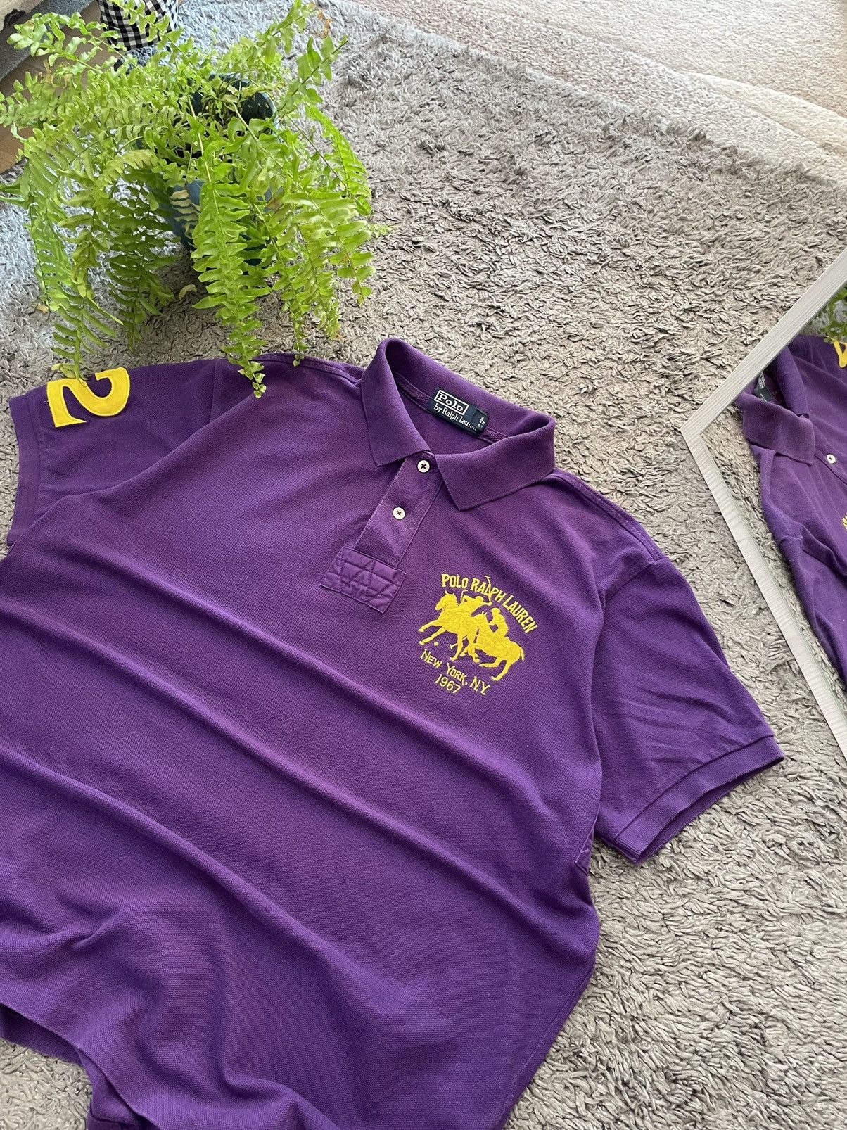 Polo Ralph Lauren × Vintage 00s Polo Ralph Lauren Streetwear Chief Keef Vintage Big Logo Size US XL / EU 56 / 4 - 4 Thumbnail